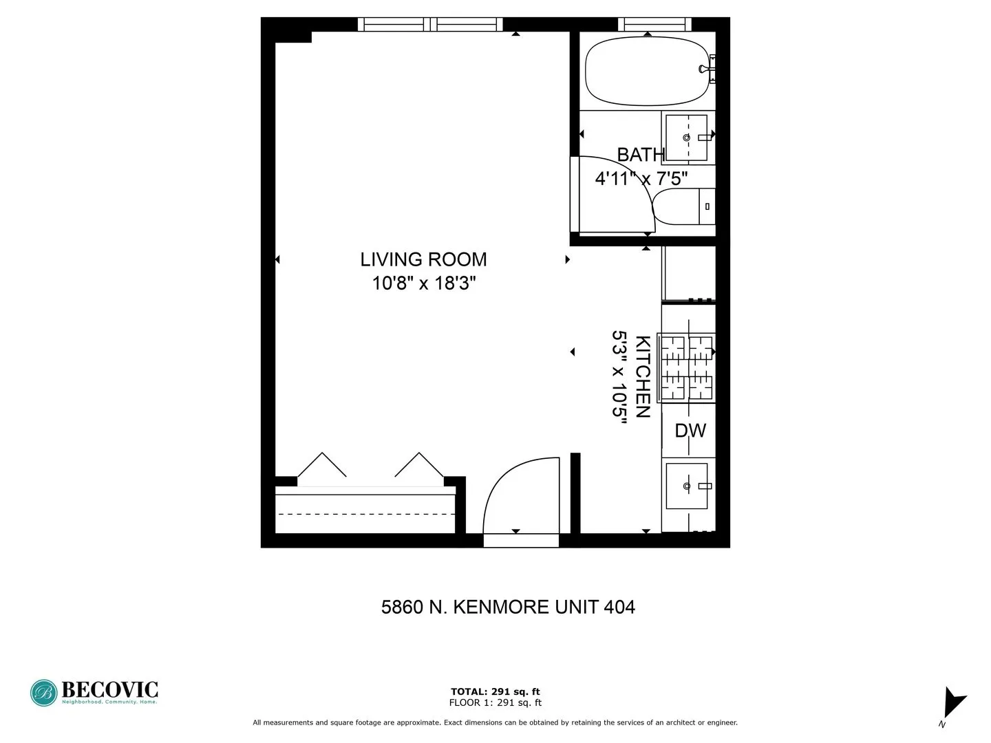 5860 N Kenmore Ave, ,  60660, USA 60660-unit#504-Chicago-IL