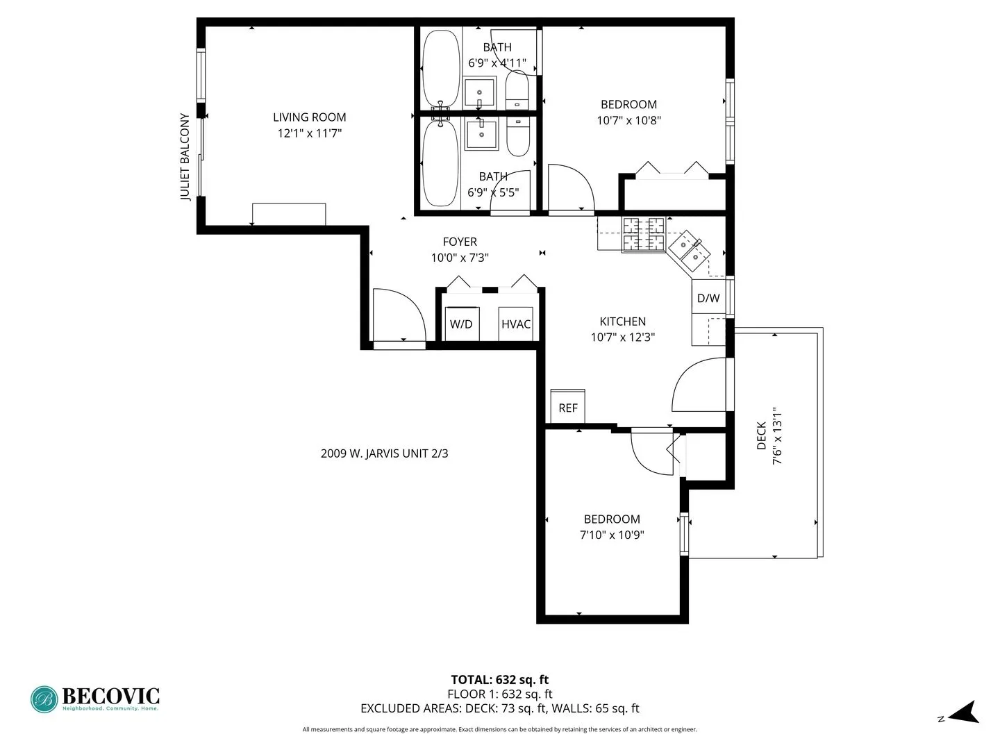 2009 W Jarvis Ave, ,  60645, USA 60645-unit#3-Chicago-IL