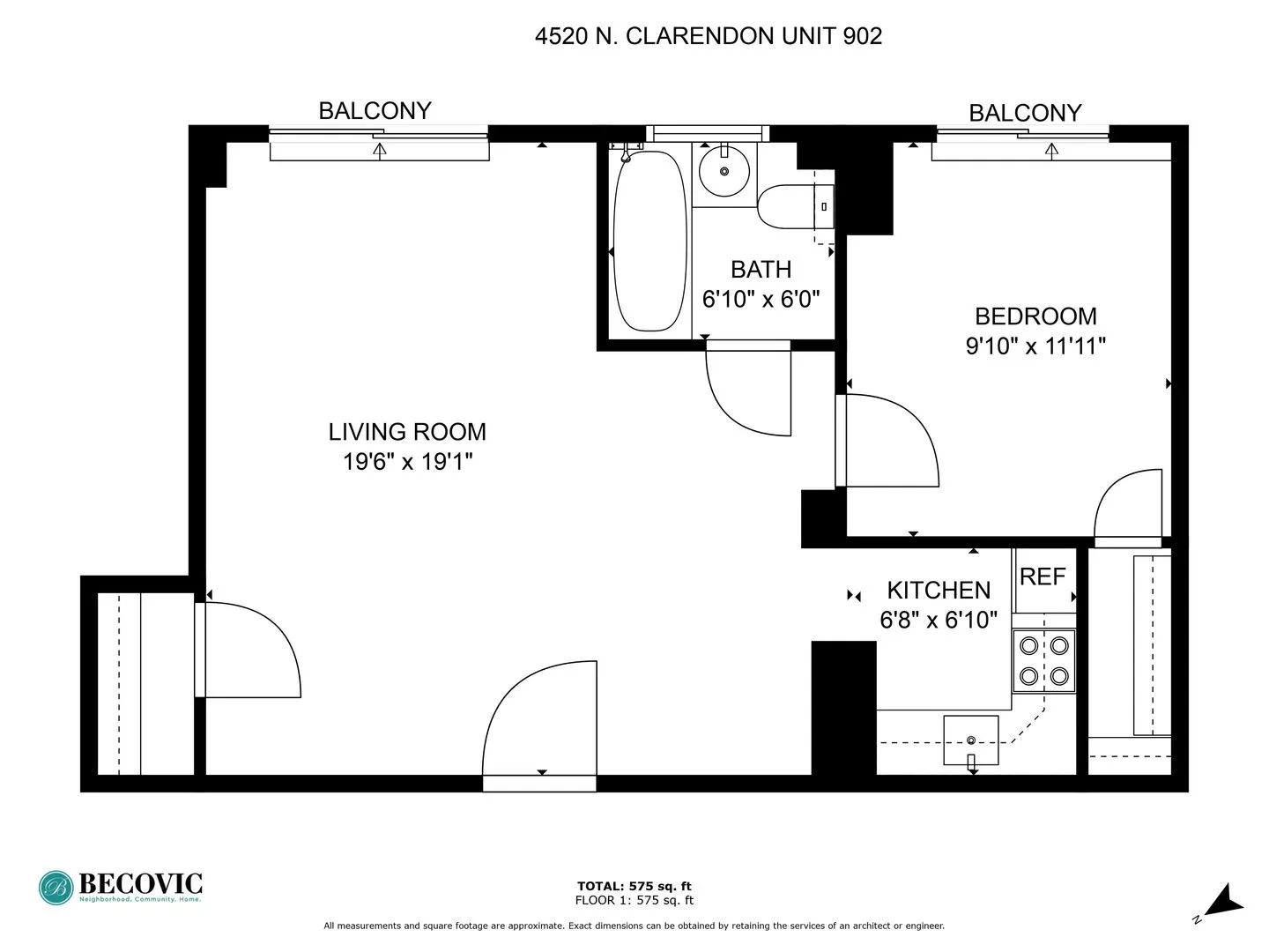 4520 N Clarendon Ave, ,  60613, USA 60640-unit#502-Chicago-IL