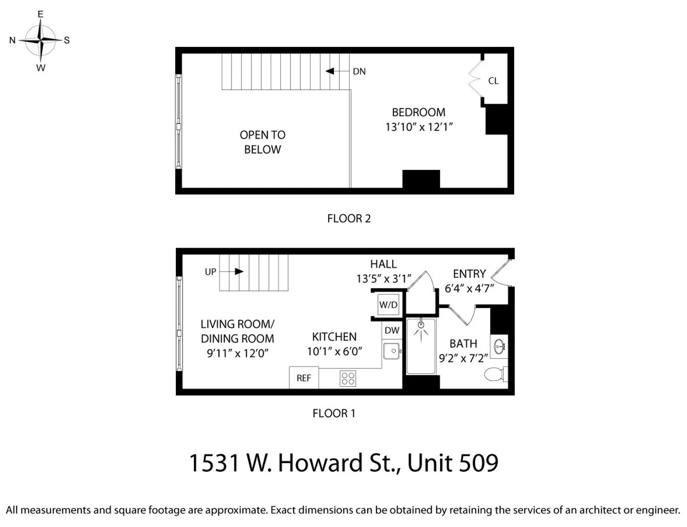 1531 W Howard St, ,  60626, USA 60626-unit#509-Chicago-IL