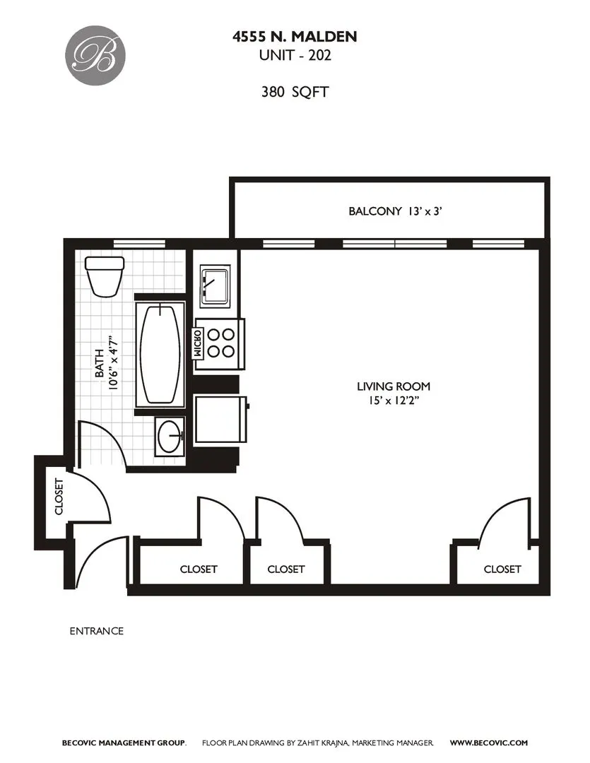4555 Malden St, , 60640, USA 60640-unit#202-Chicago-IL