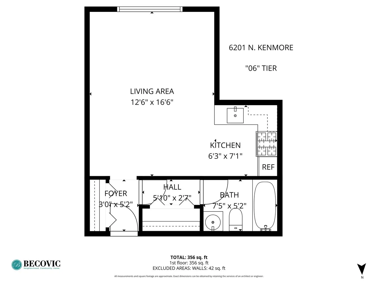 6201 N Kenmore Ave, , 60660, USA 60660-unit#506-Chicago-IL