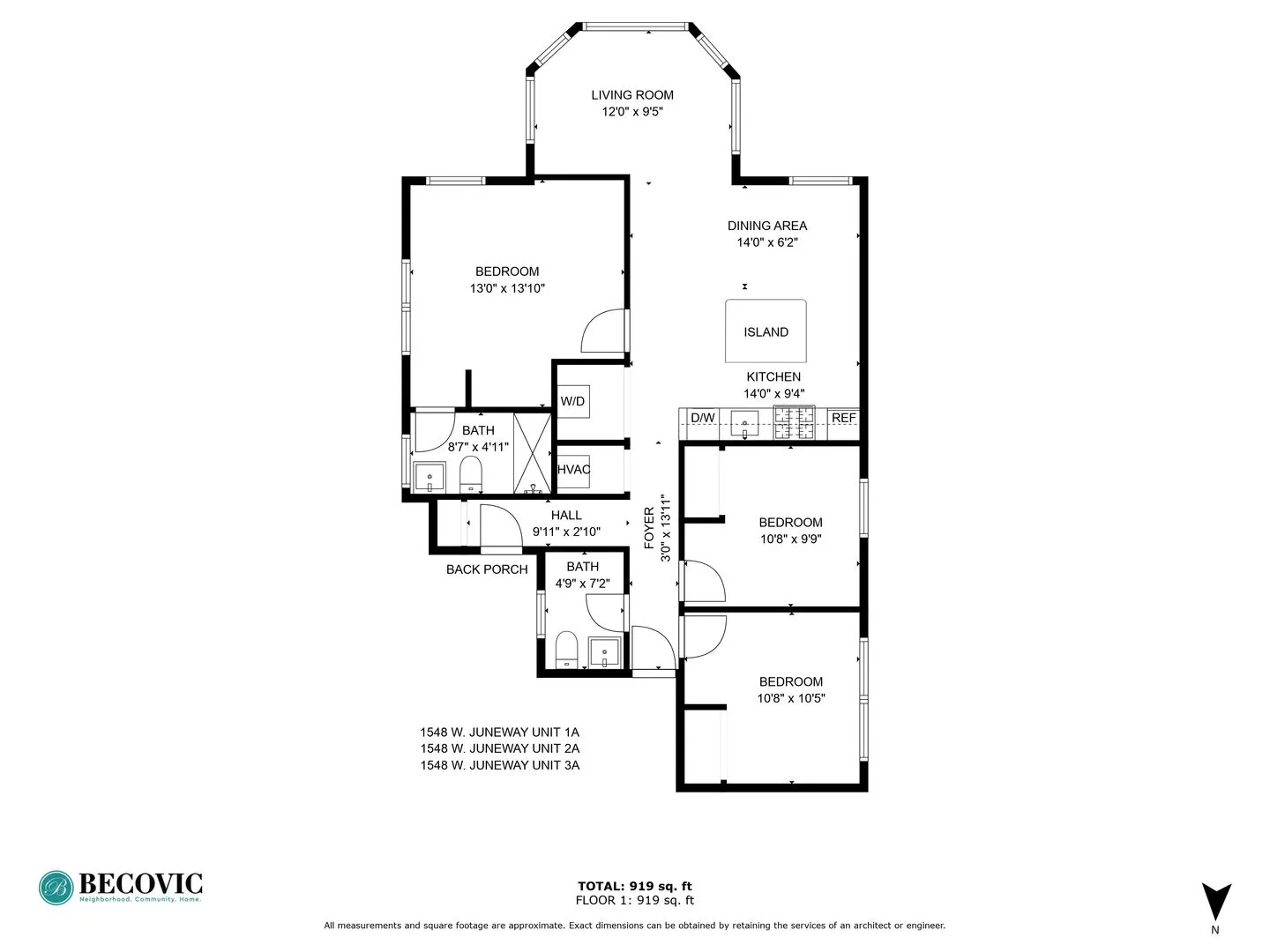 1548 W Juneway Terrace, , 60626, USA 60626-unit#1A-Chicago-IL