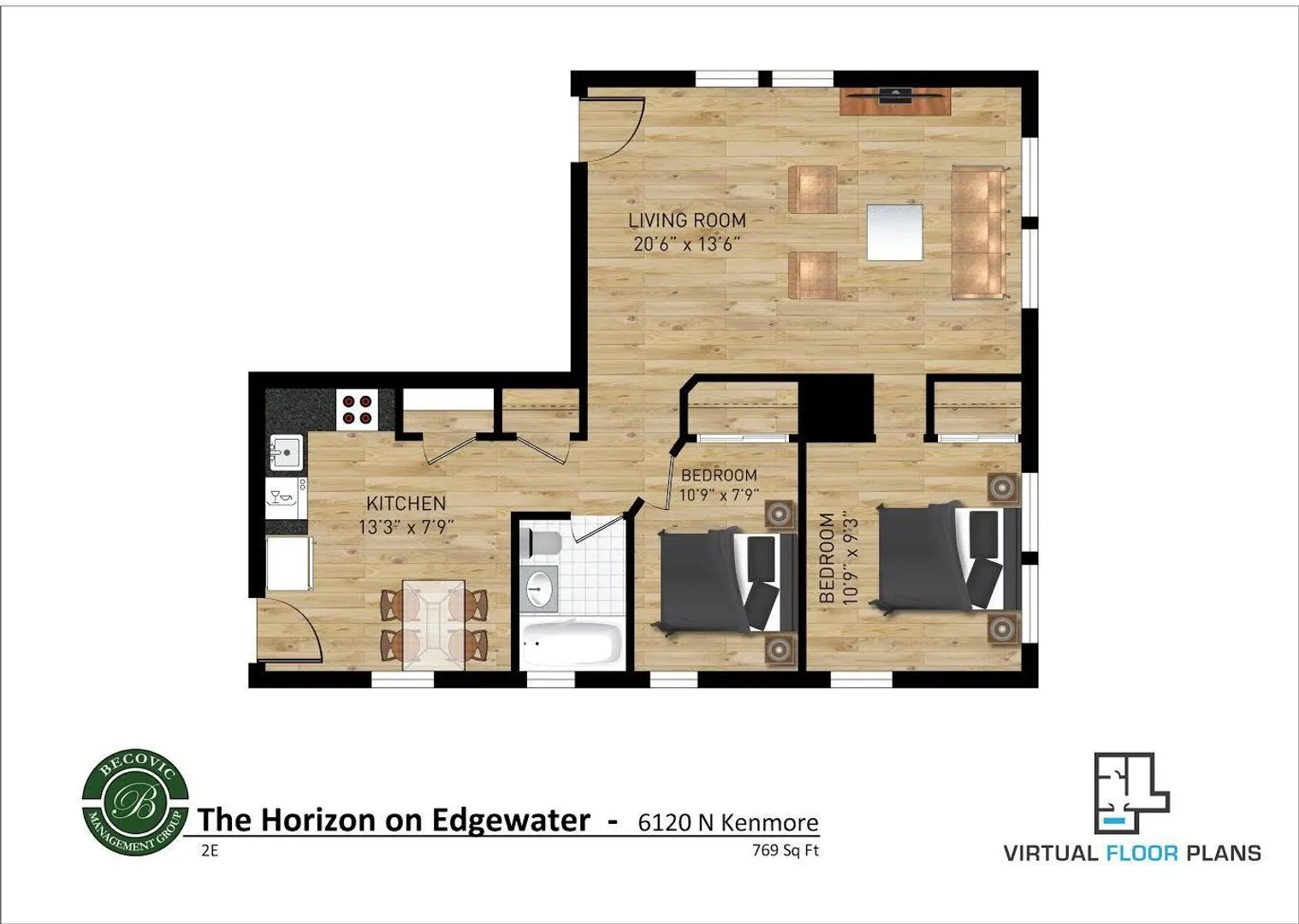 6120 N Kenmore Ave, , 60660, USA 60660-unit#2W-Chicago-IL