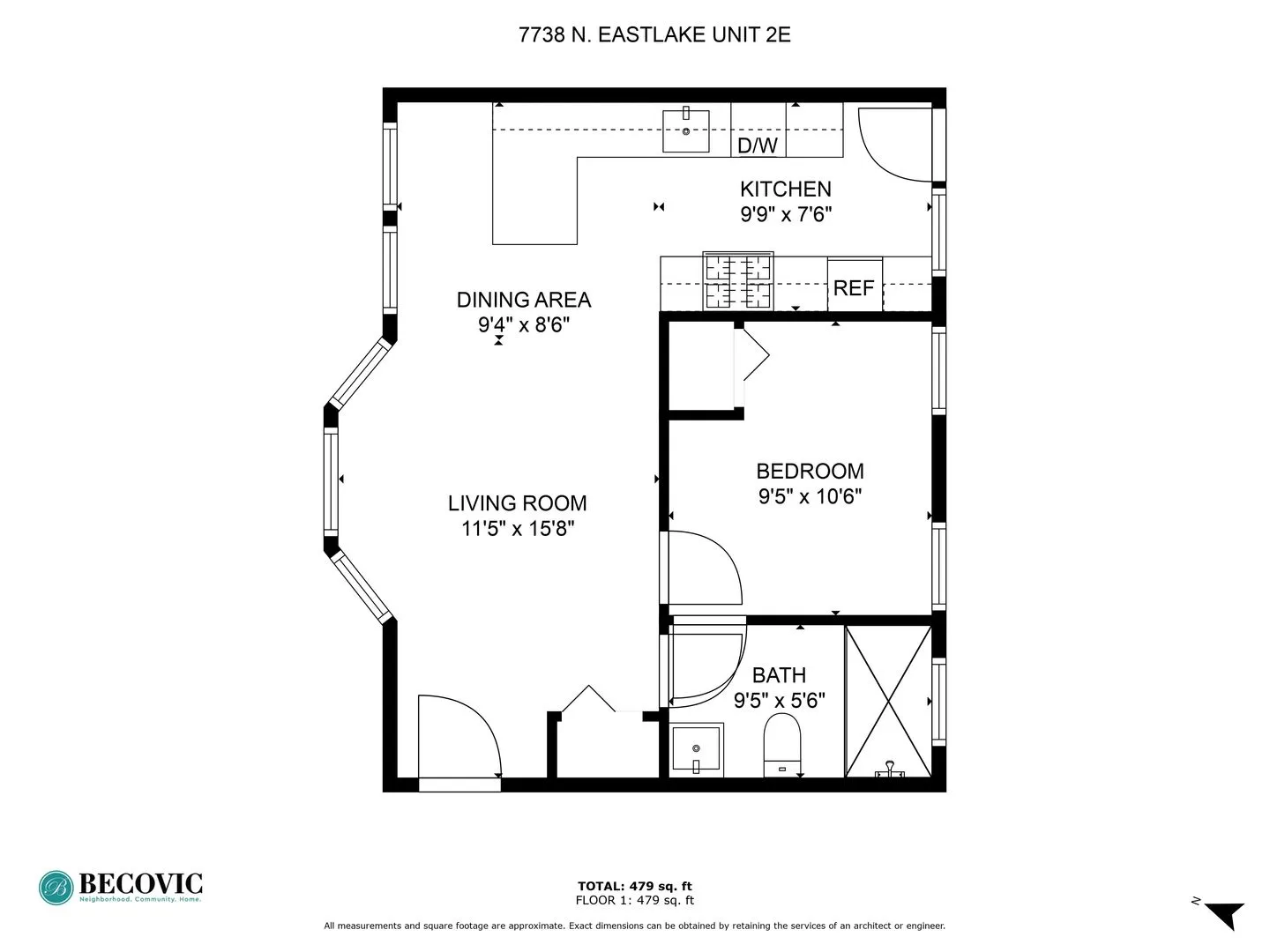 7738 N Eastlake Terrace, ,  60626, USA 60626-unit#2E-Chicago-IL