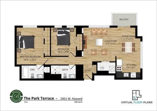 2451 W Howard St, ,  60645, USA 60645-unit#212-Chicago-IL