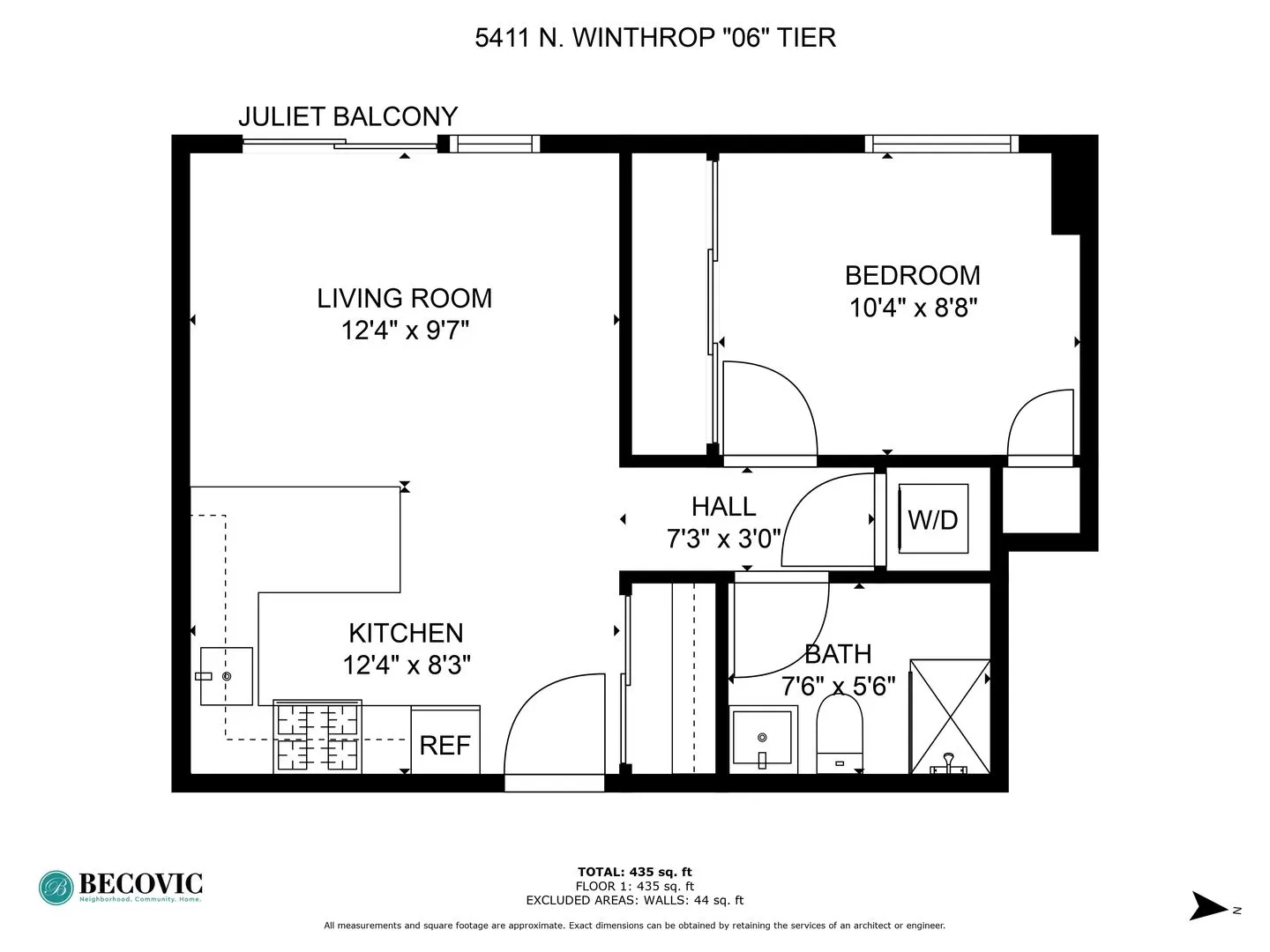 5411 N Winthrop Ave, , 60640, USA 60640-unit#406-Chicago-IL