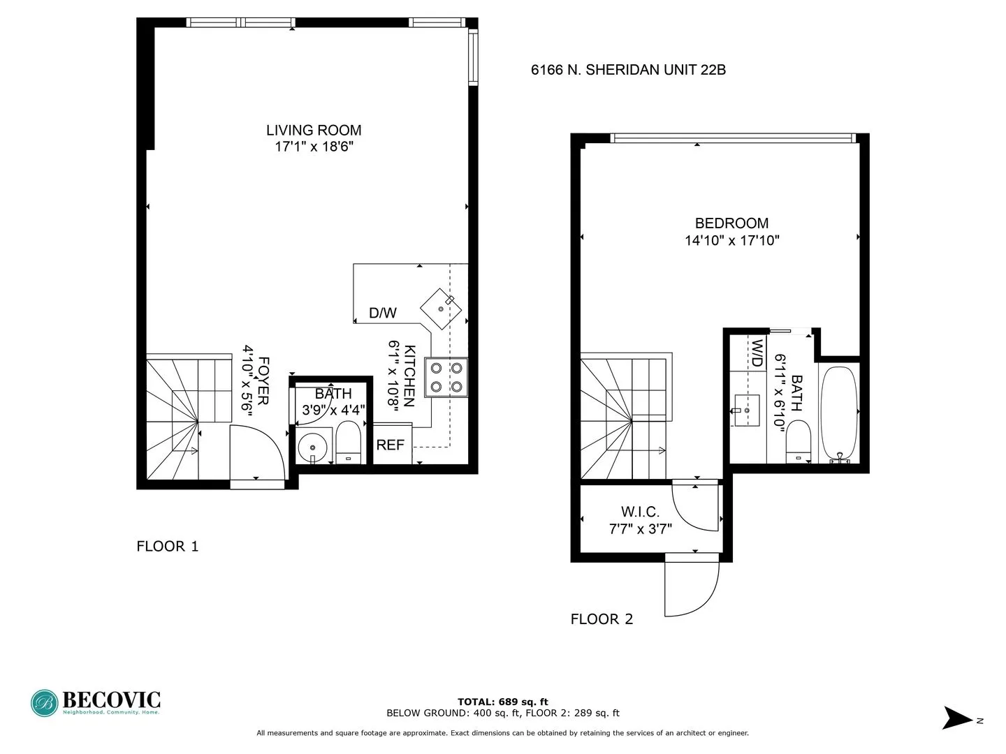 6166 N Sheridan Rd, ,  60660, USA 60660-unit#22B-Chicago-IL