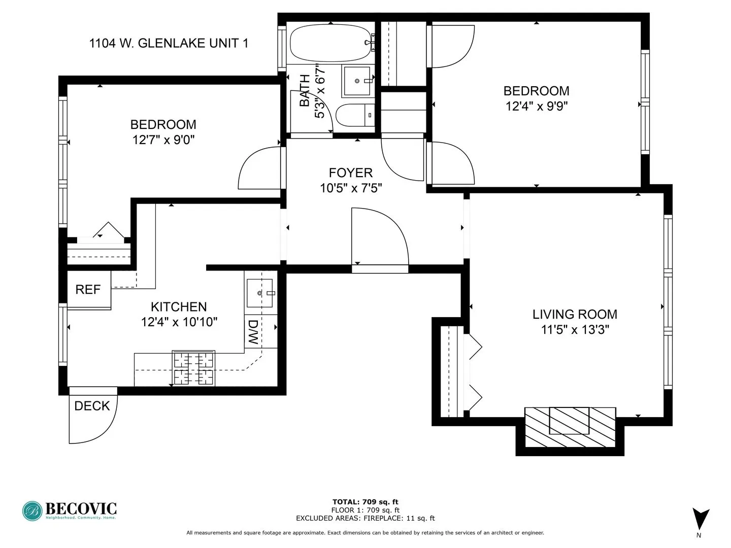 1104 W Glenlake Ave, , 60660, USA 60660-unit#1ST FLOOR-Chicago-IL