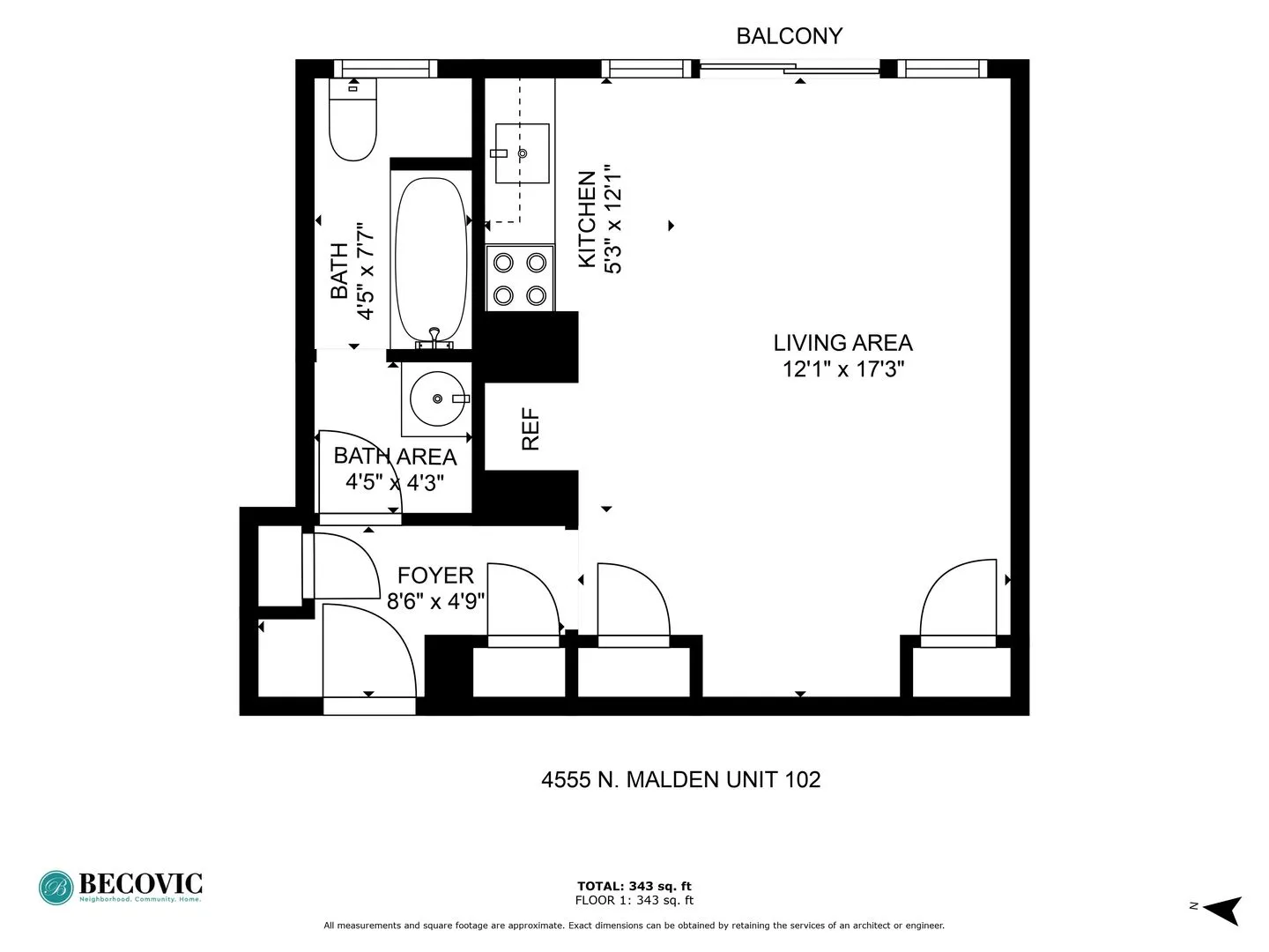 4555 Malden St, ,  60640, USA 60640-unit#102-Chicago-IL