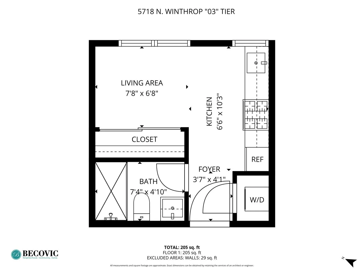 5718 N Winthrop Ave, , 60660, USA 60660-unit#303-Chicago-IL