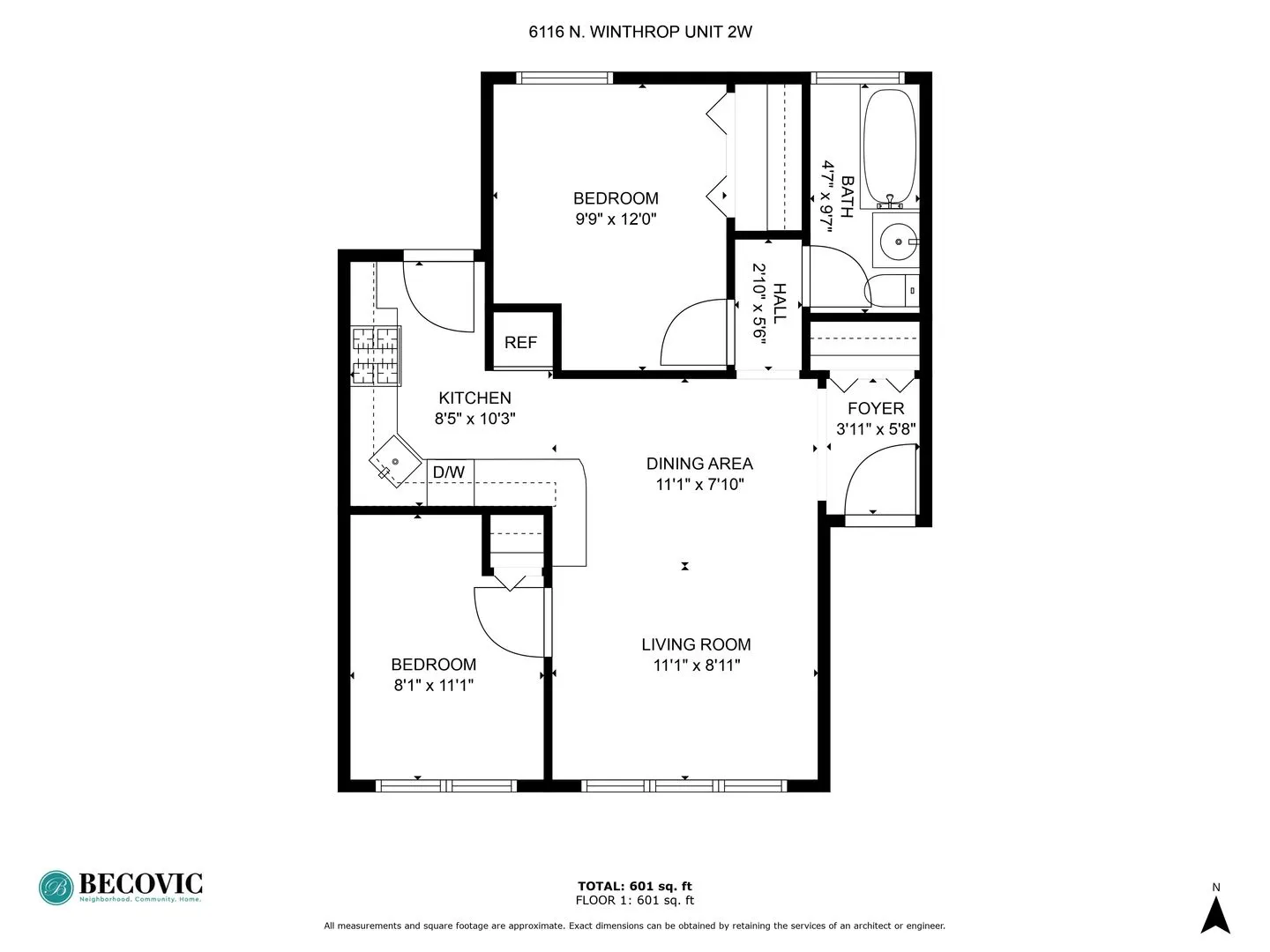 6116 N Winthrop Ave, , 60660, USA 60660-unit#2W-Chicago-IL