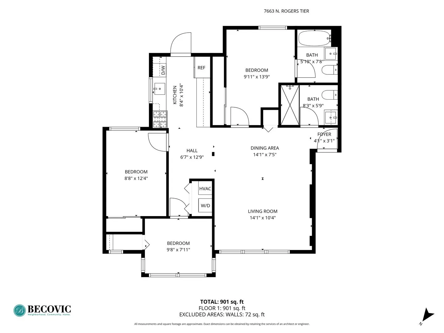 7663 N Rogers Ave, , 60626, USA 60626-unit#3-Chicago-IL