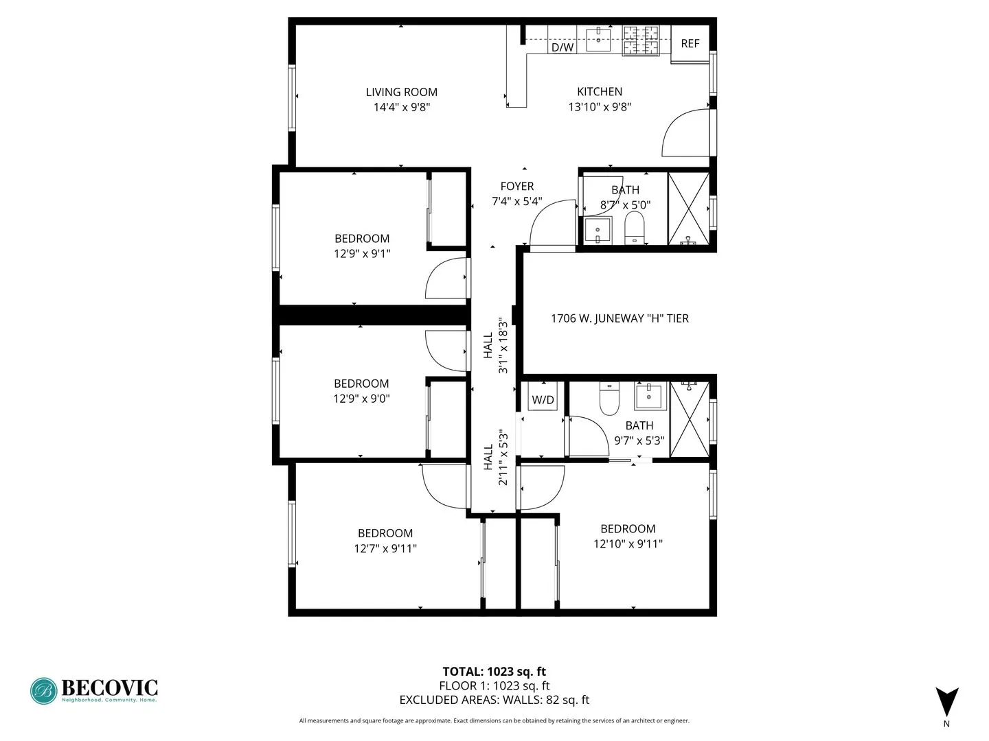1706 W Juneway Terrace, ,  60626, USA 60626-unit#2H-Chicago-IL