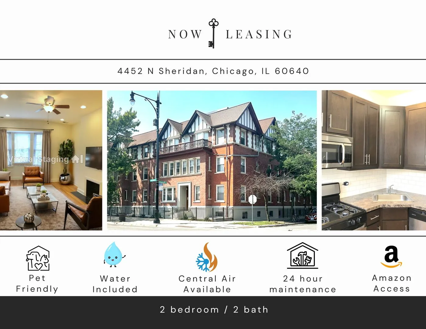 4452 N Sheridan Rd, , 60640, USA 60640-unit#3RD FLOOR-Chicago-IL