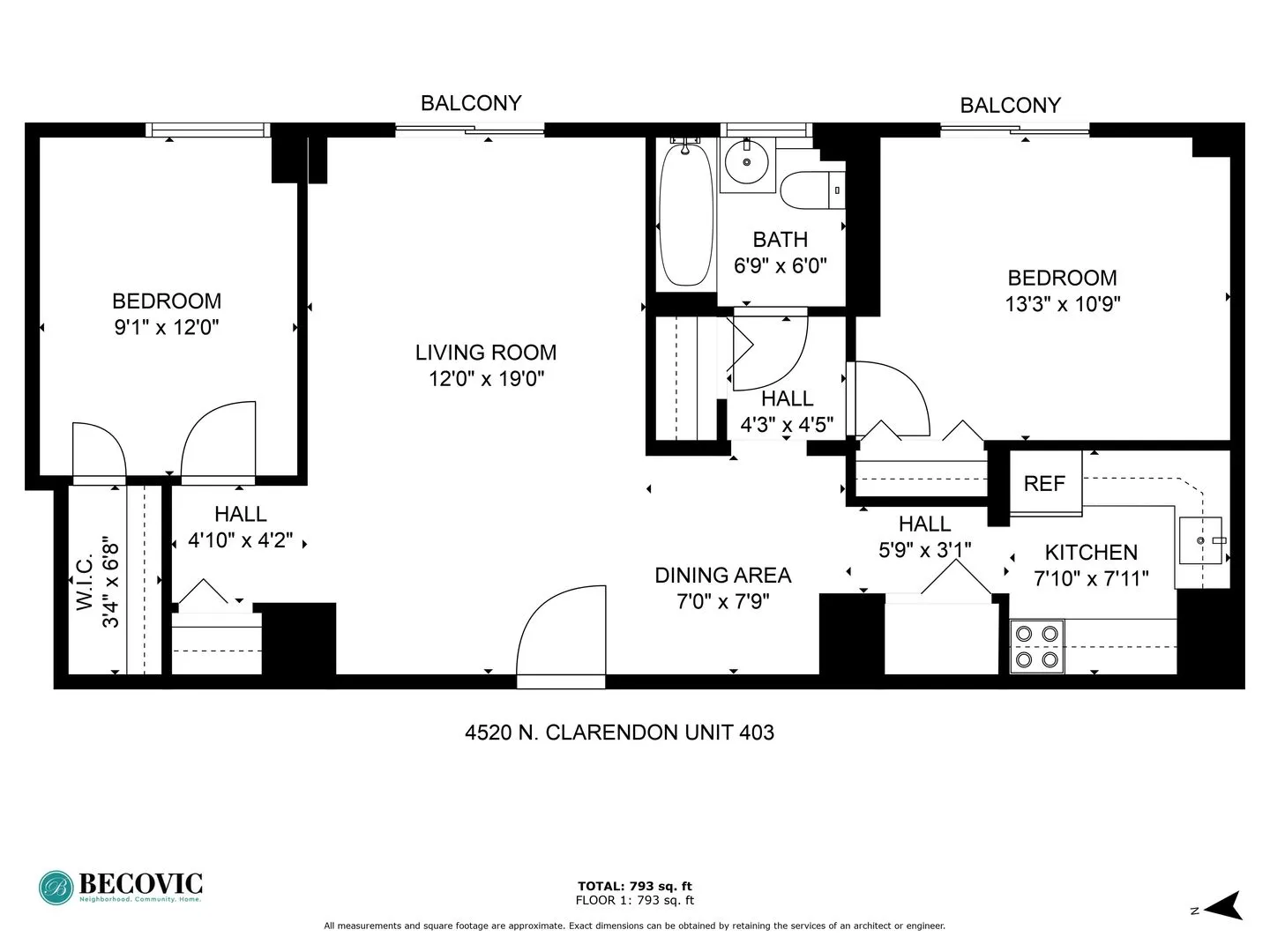 4520 N Clarendon Ave, ,  60640, USA 60640-unit#403-Chicago-IL