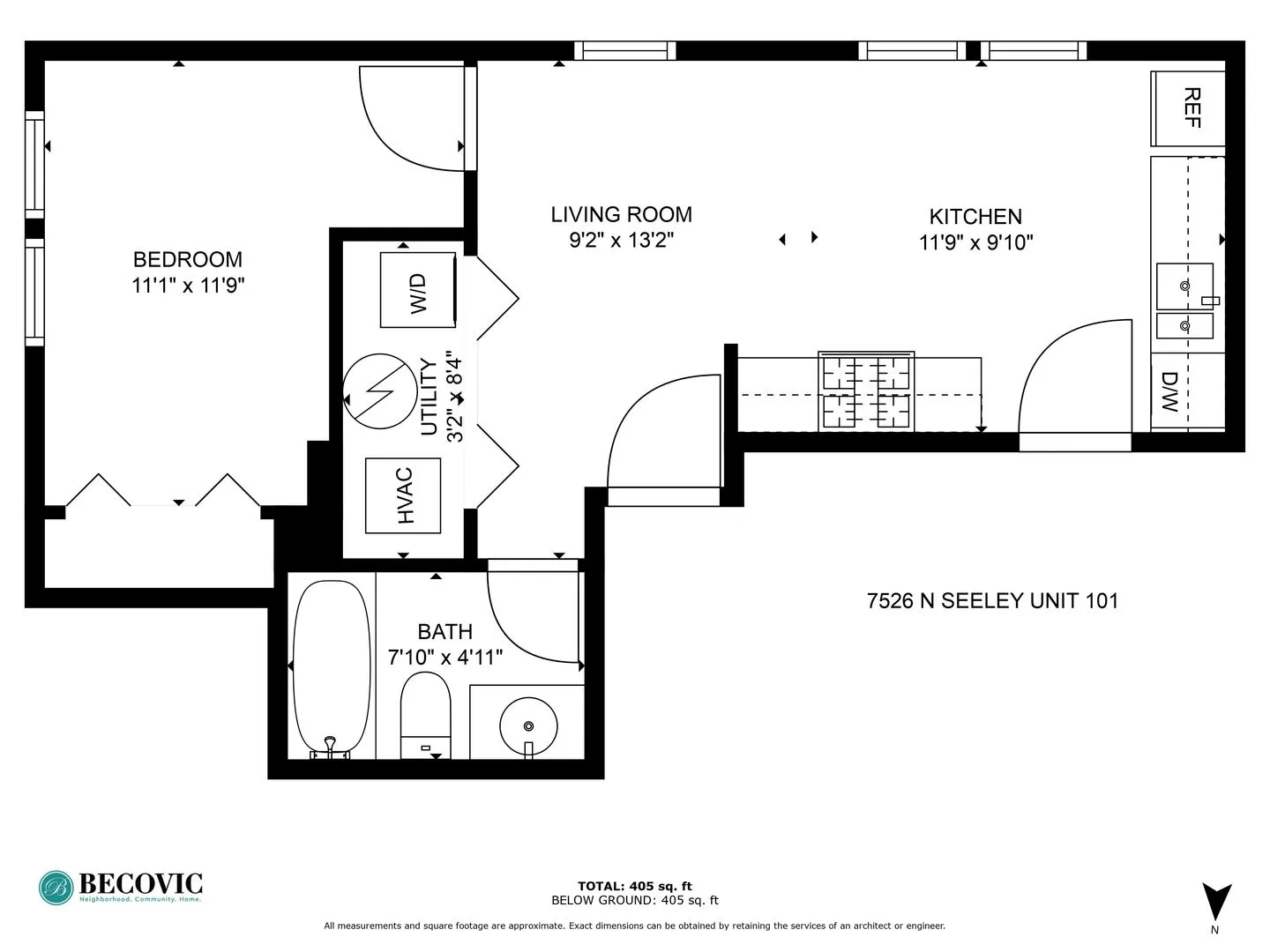 7526 N Seeley Ave, ,  60645, USA 60645-unit#101-Chicago-IL