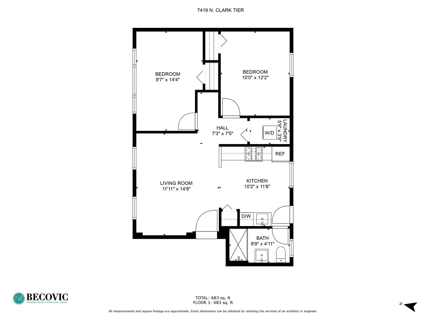 7419 N Clark St, ,  60626, USA 60626-unit#1-Chicago-IL