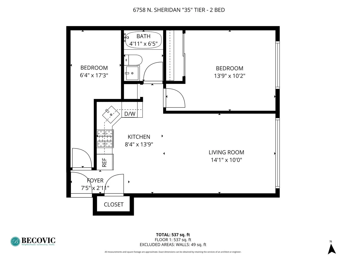 6758 N Sheridan Rd, , 60626, USA 60626-unit#435-Chicago-IL