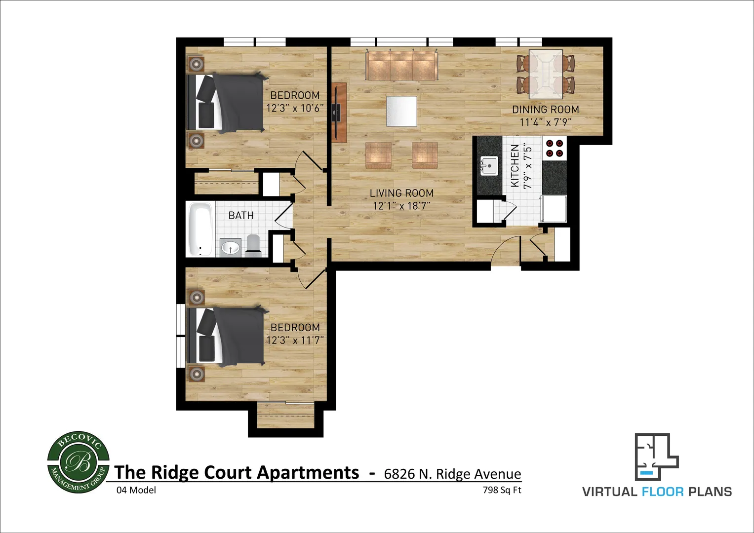 6826 N Ridge Blvd, , 60645, USA 60645-unit#404-Chicago-IL