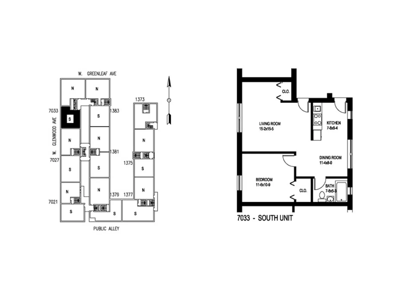 7033 N Glenwood Ave, , 60626, USA 60626-unit#3S-Chicago-IL
