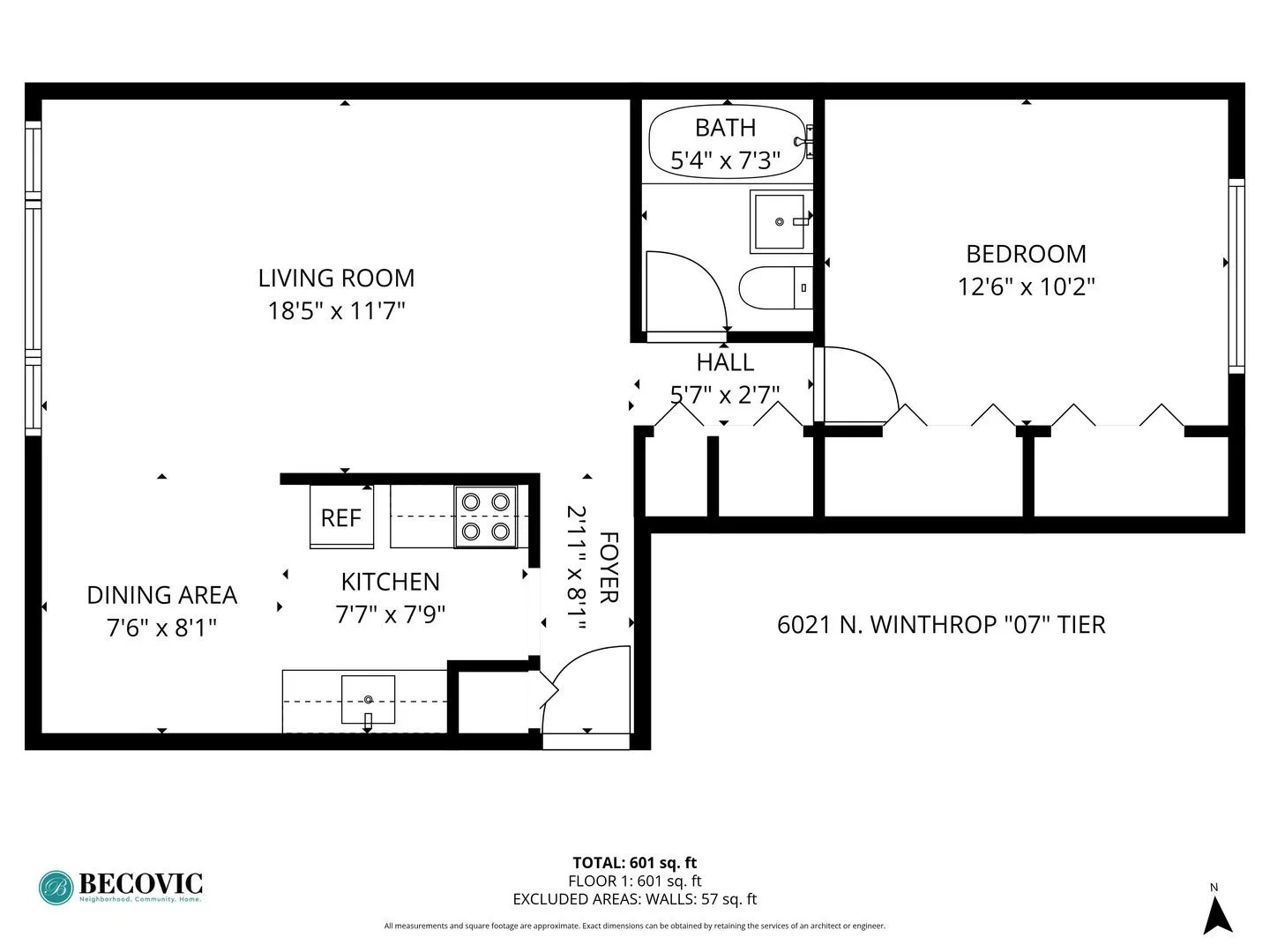6021 N Winthrop Ave, ,  60660, USA 60660-unit#207-Chicago-IL