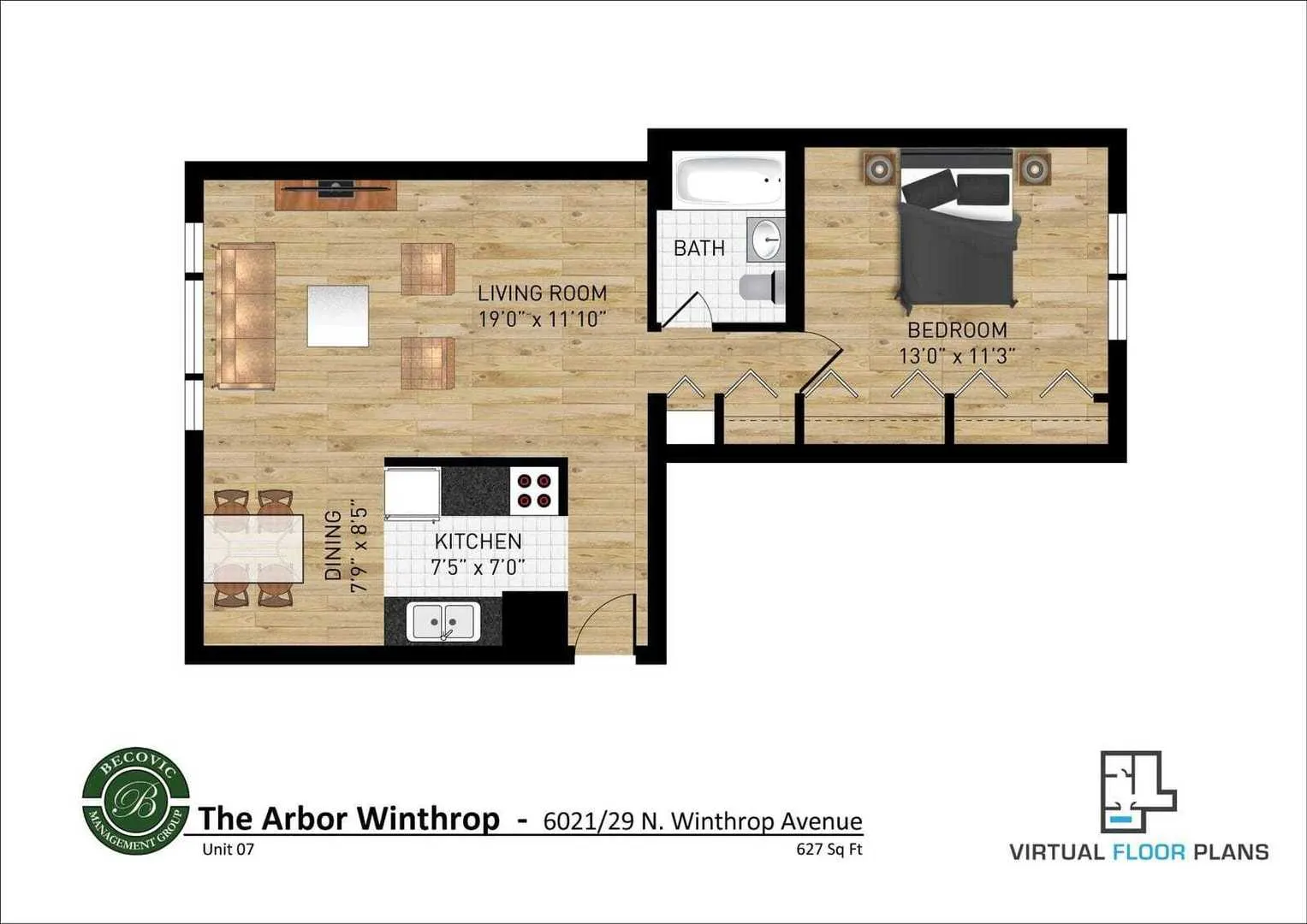 6029 N Winthrop Ave, , 60660, USA 60660-unit#507-Chicago-IL