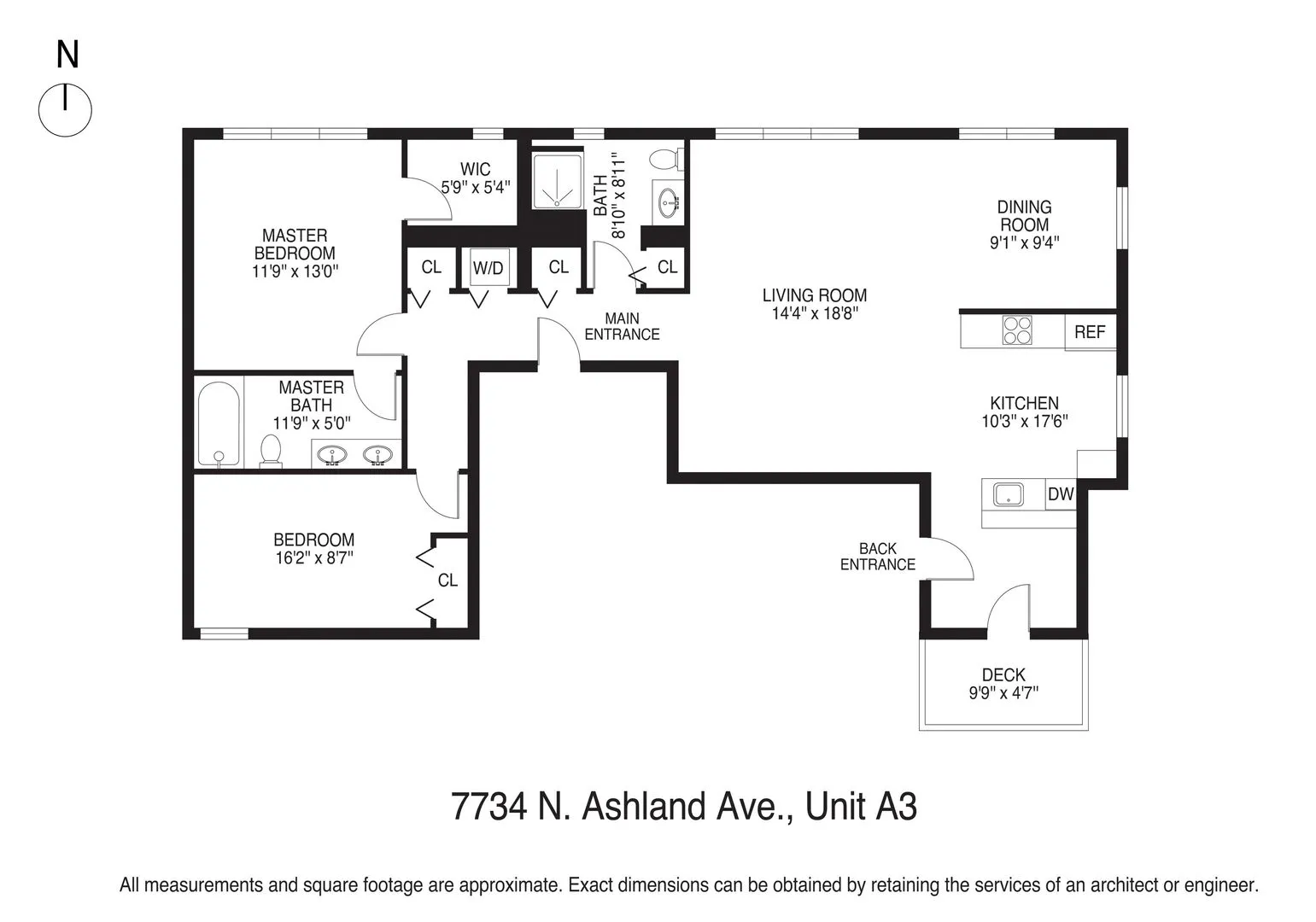 7734 N Ashland Ave, ,  60626, USA 60626-unit#A2-Chicago-IL