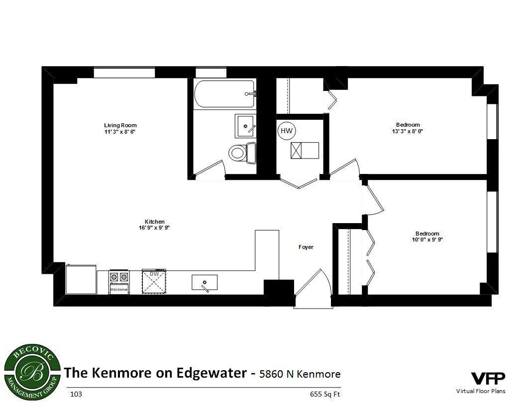 5860 N Kenmore Ave, ,  60660, USA 60660-unit#103-Chicago-IL