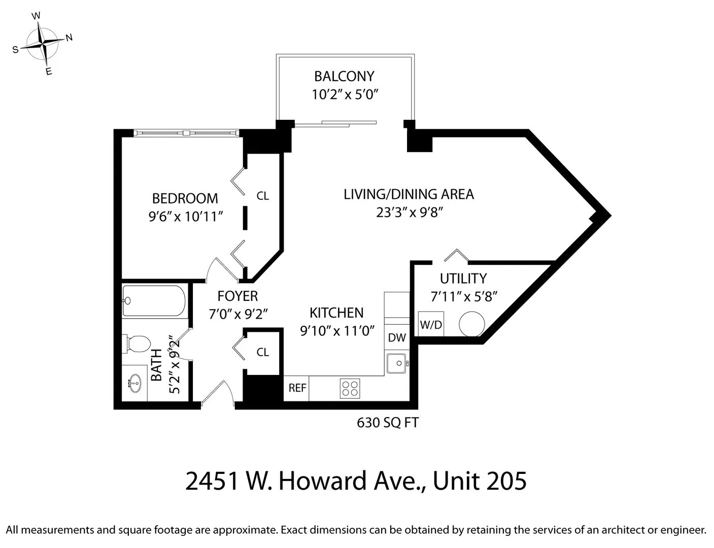 2451 W Howard St, ,  60645, USA 60645-unit#205-Chicago-IL