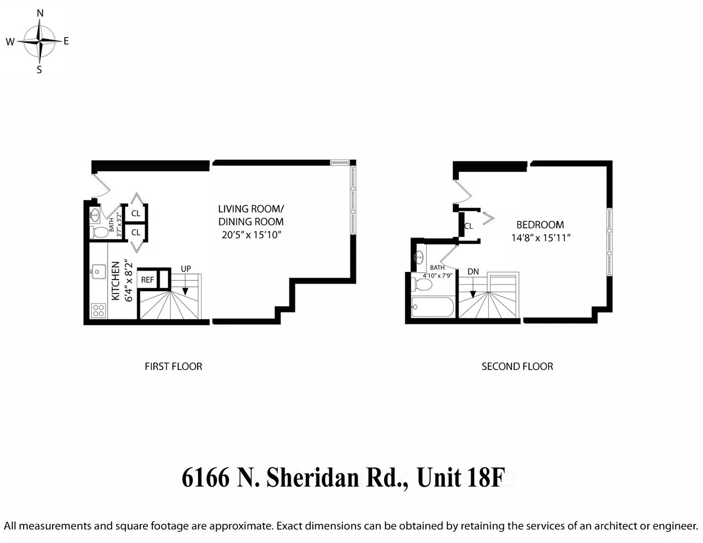 6166 N Sheridan Rd, ,  60660, USA 60660-unit#18F-Chicago-IL