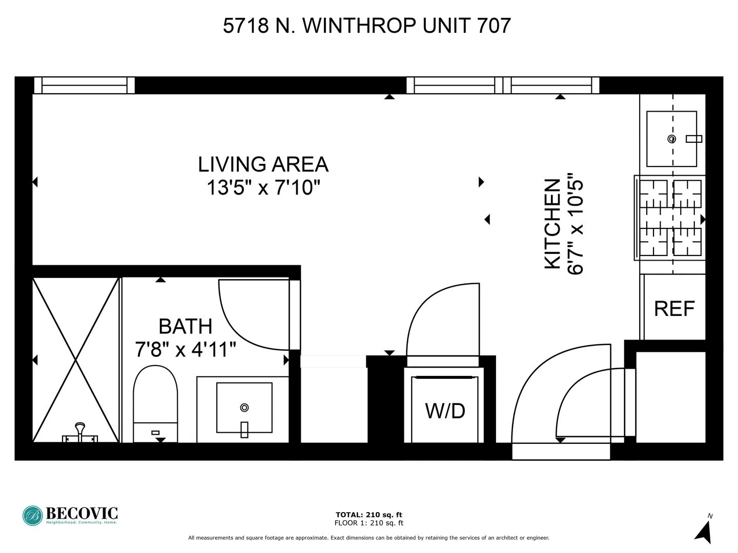 5718 N Winthrop Ave, ,  60660, USA 60660-unit#707-Chicago-IL