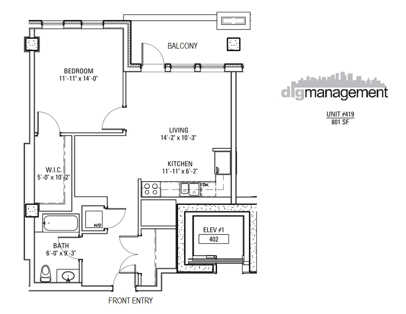 N Broadway, , , USA IL-unit#3833-419-Chicago-IL