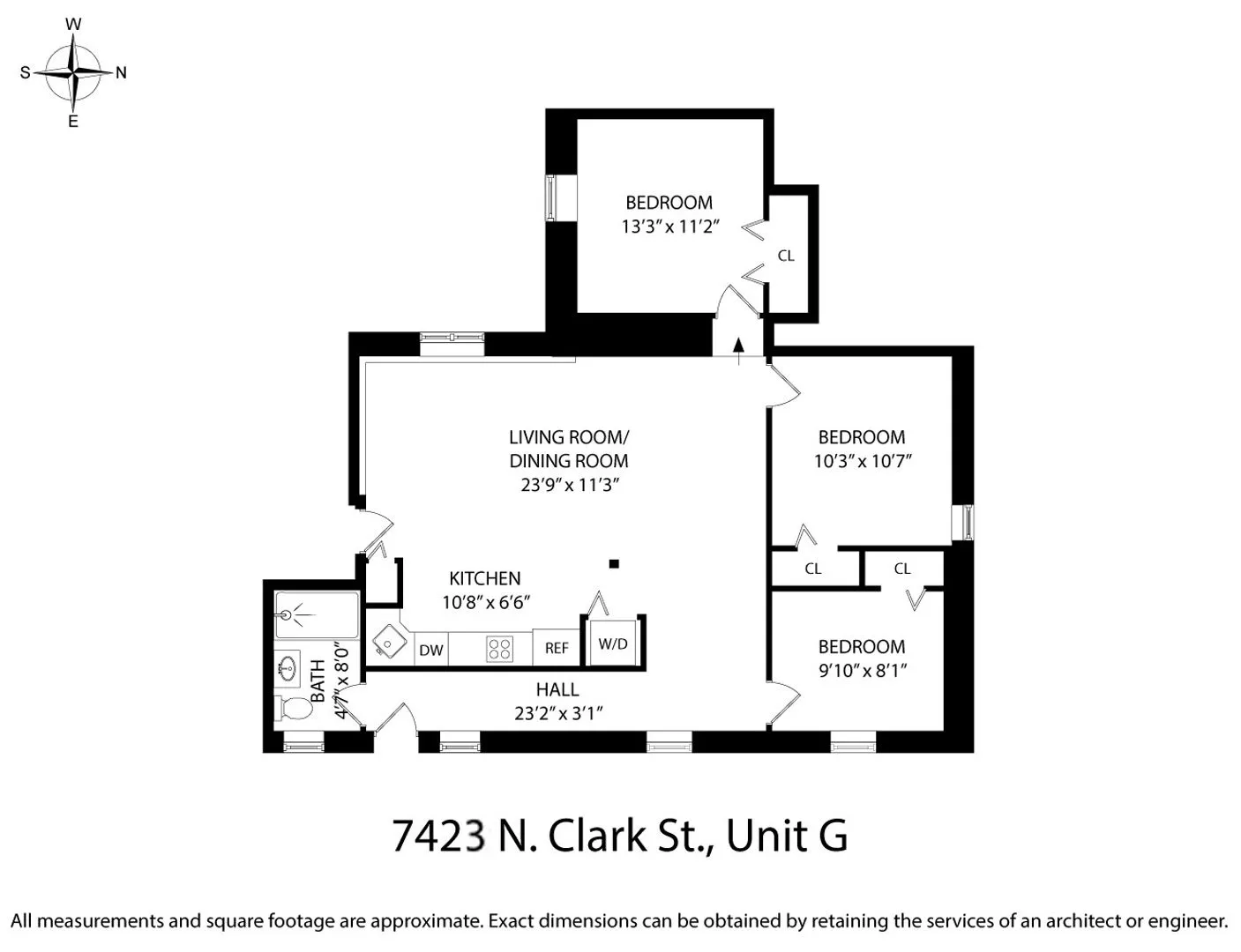 7423 N Clark St, ,  60626, USA 60626-unit#GDN-Chicago-IL