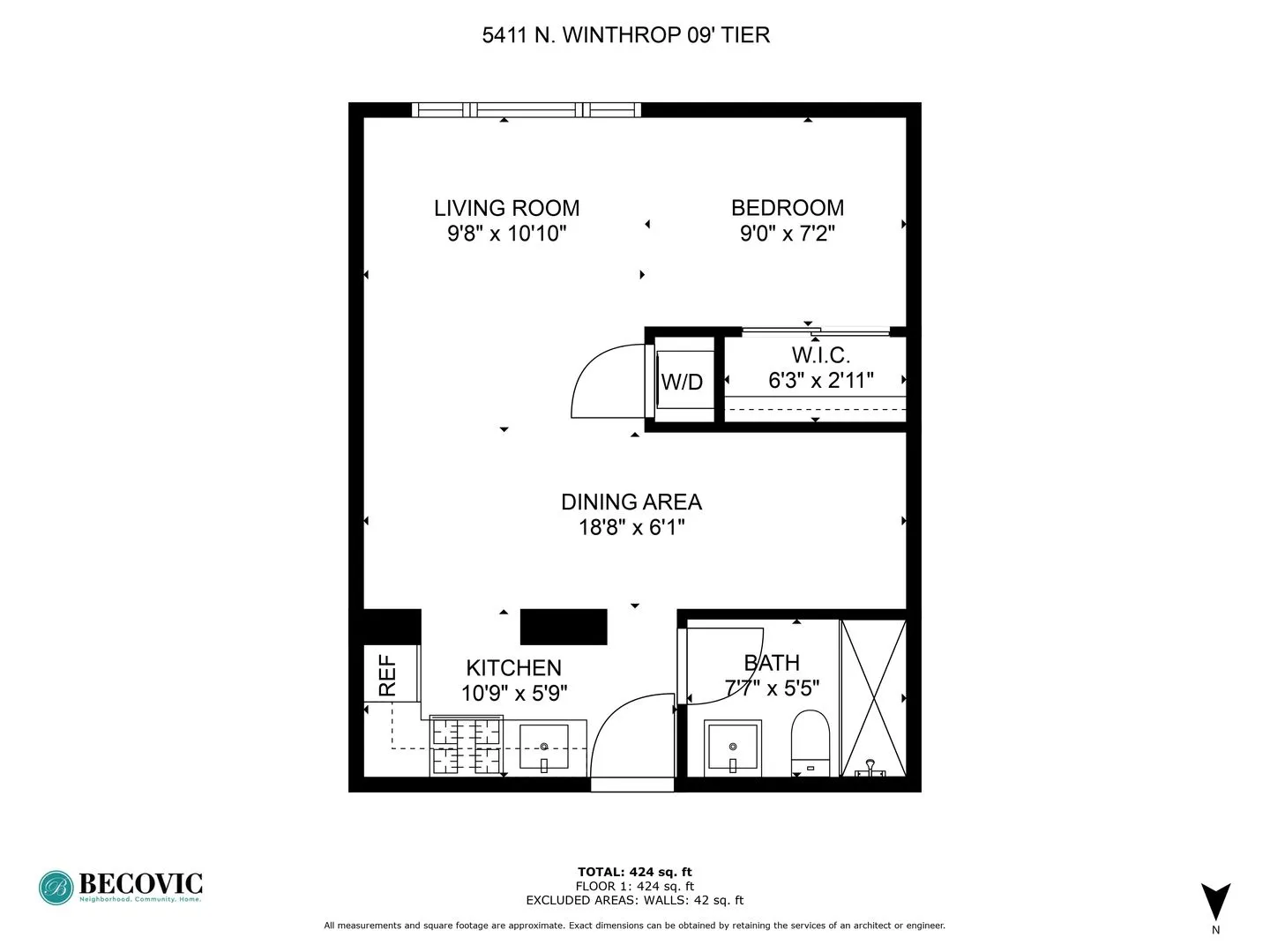 5411 N Winthrop Ave, ,  60640, USA 60640-unit#409-Chicago-IL