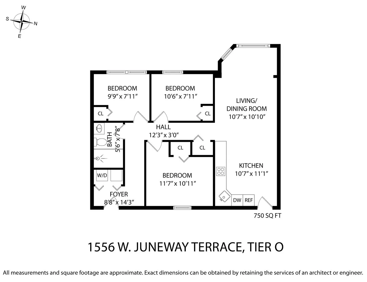 1556 W Juneway Terrace, , 60626, USA 60626-unit#3O-Chicago-IL