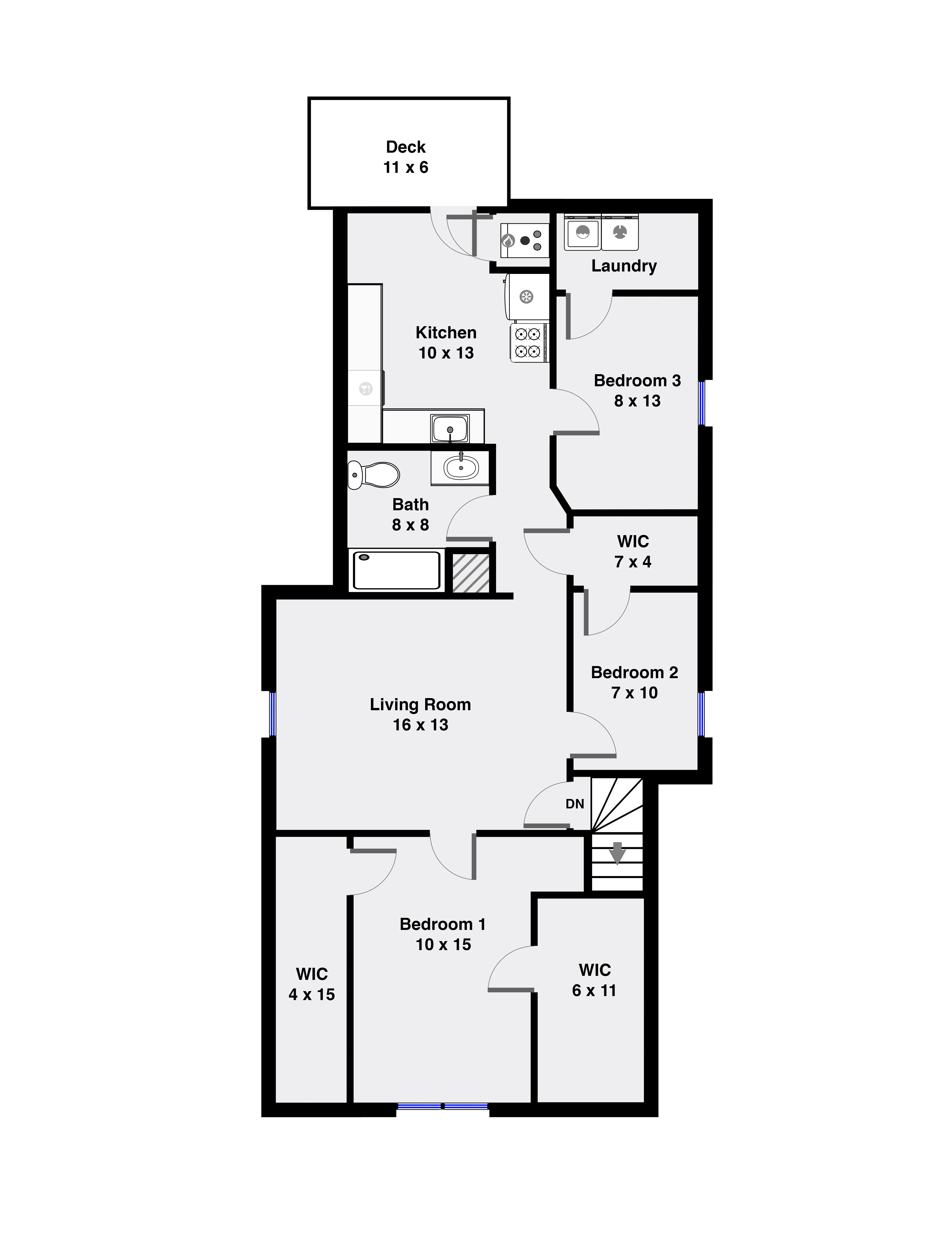 2634 N LAWNDALE AVE 60647-unit#03-Chicago-IL