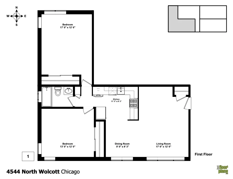 4544 N WOLCOTT 60640-unit#G-1-Chicago-IL