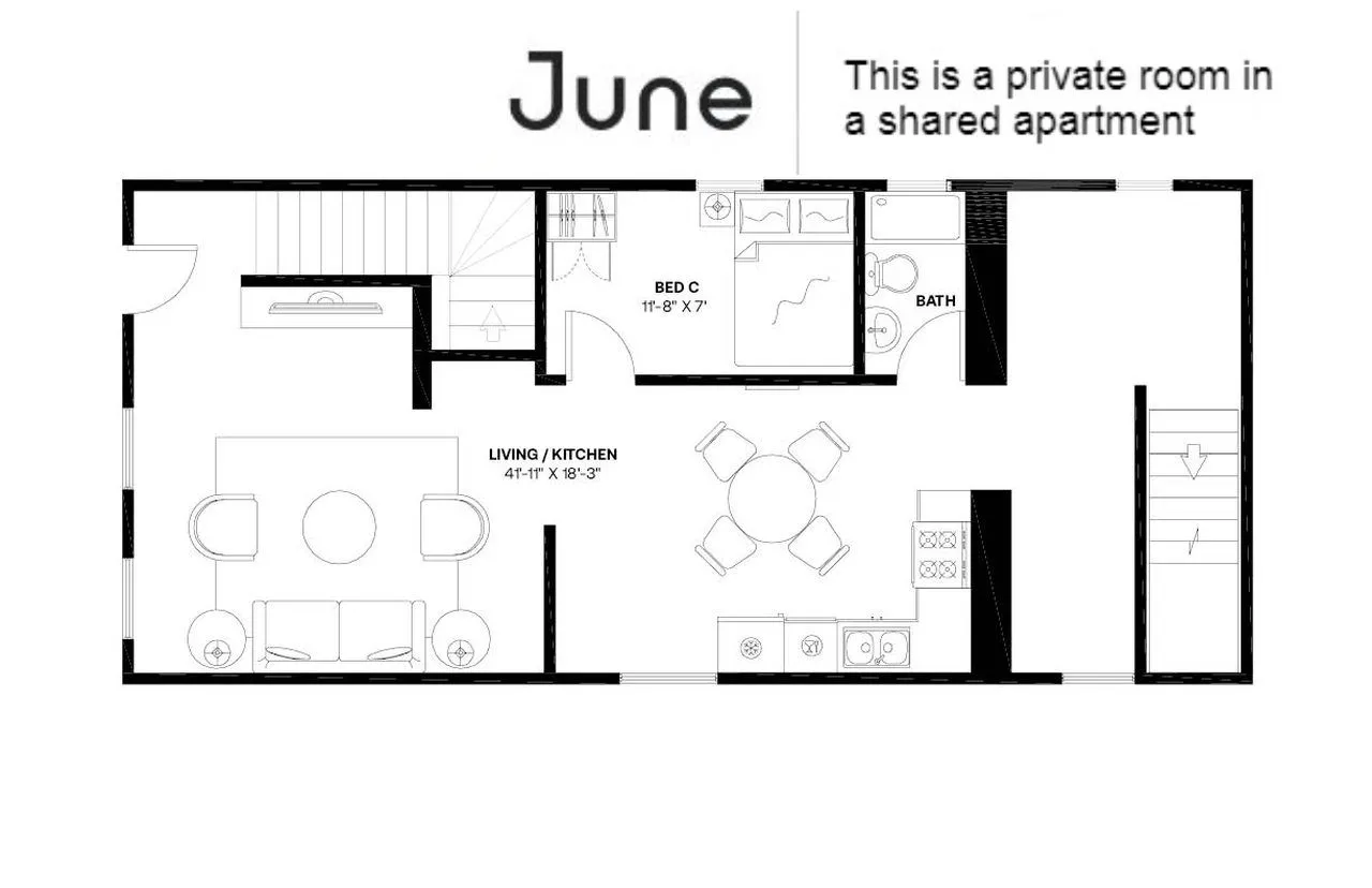1847 W ARMITAGE AVE 60622-Room For Rent-unit#03-r-Chicago-IL