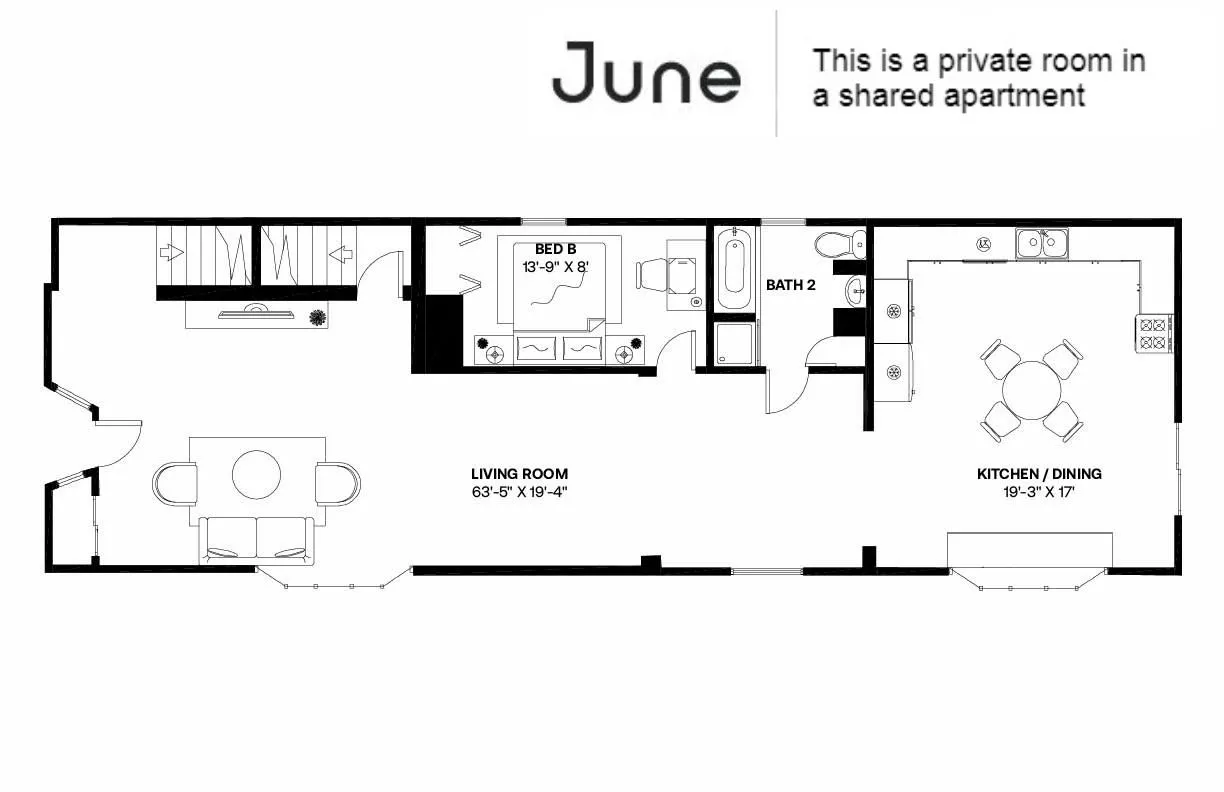 1455 N PAULINA ST 60622-Room For Rent-unit#Apt 1-Chicago-IL