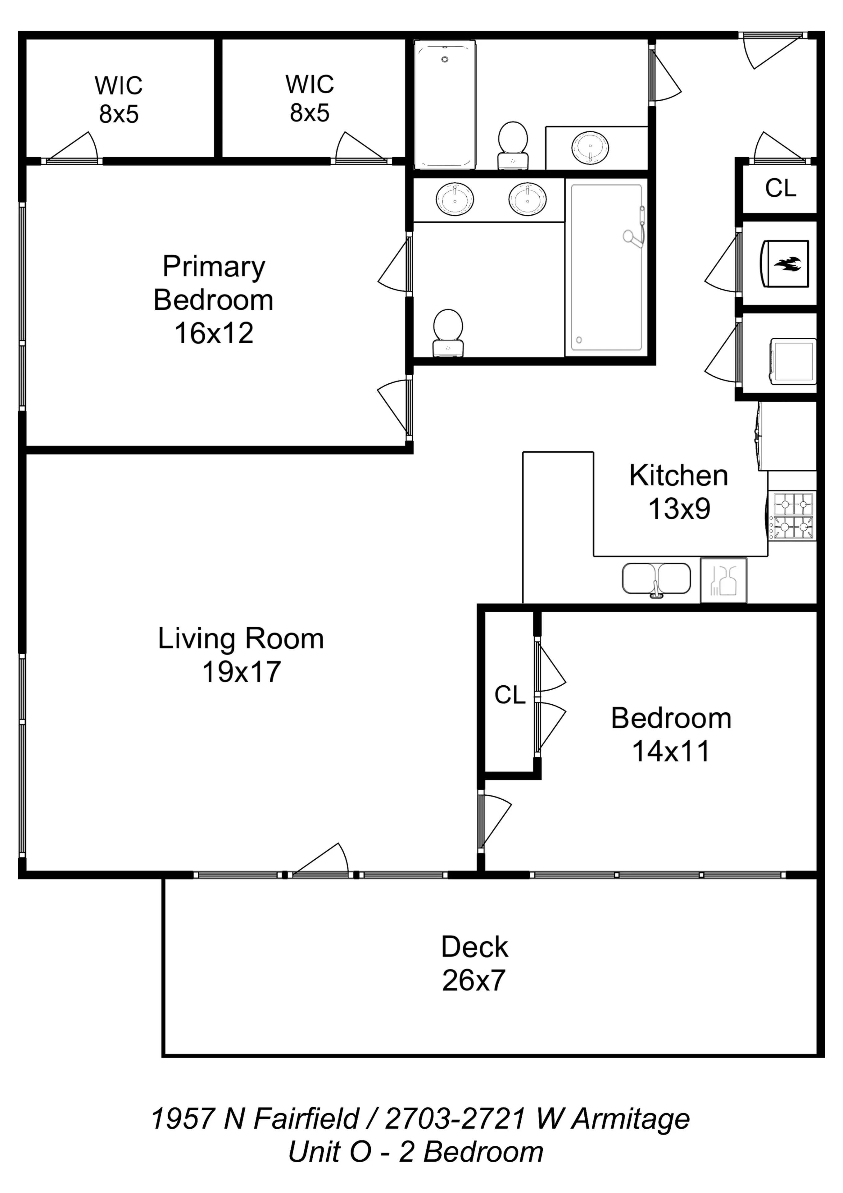 1957 N FAIRFIELD AVE 60647-unit#2I-Chicago-IL