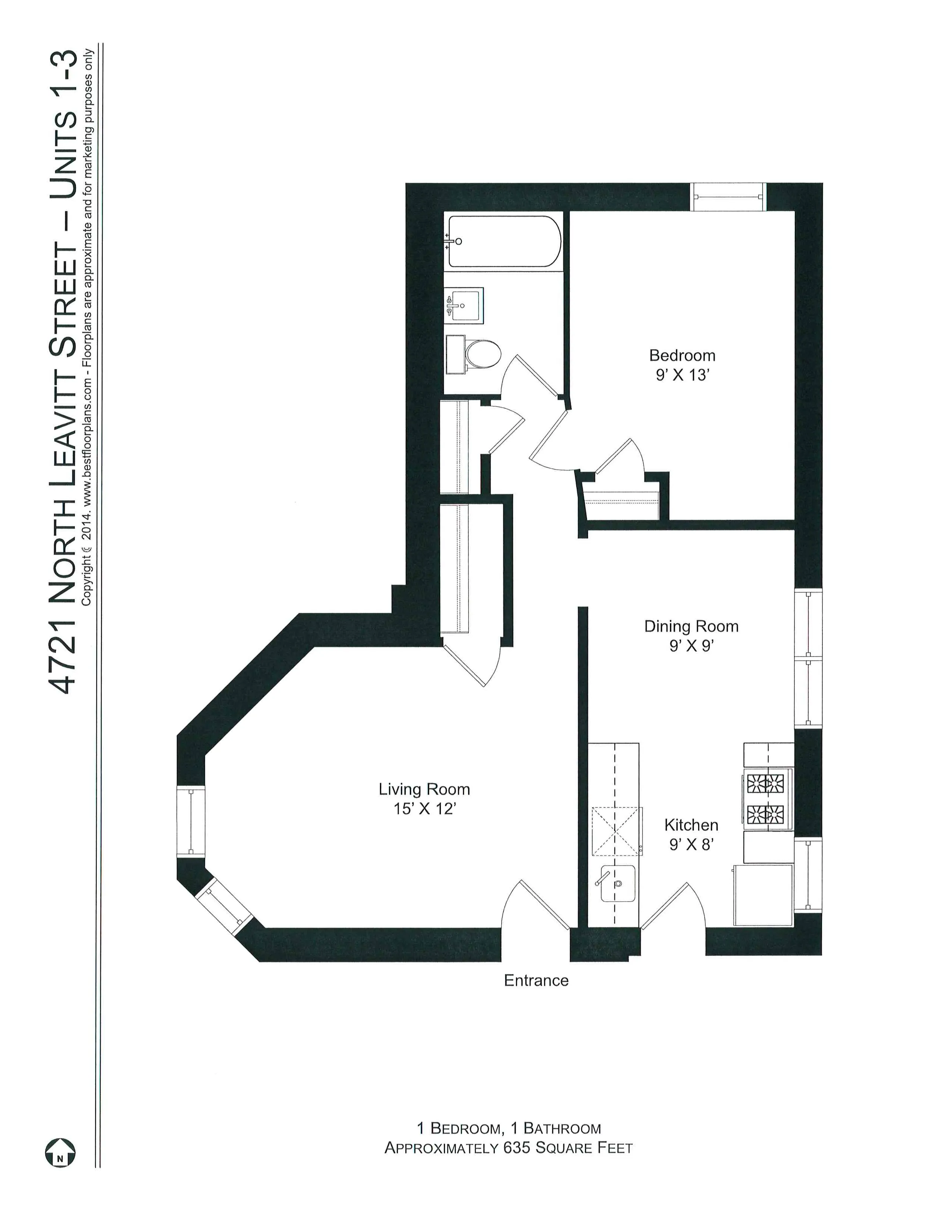 4721 N LEAVITT ST 60625-unit#02-Chicago-IL