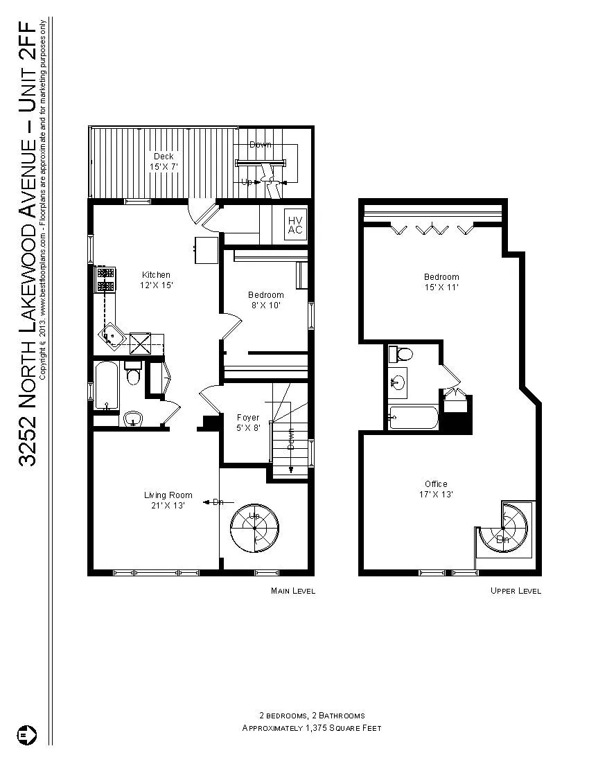 3252 N LAKEWOOD 60657-unit#2-Chicago-IL