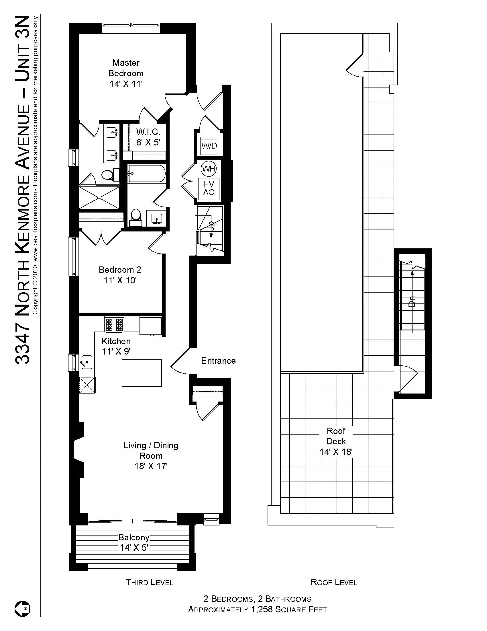 3347 N KENMORE AVE 60657-unit#3N-Chicago-IL