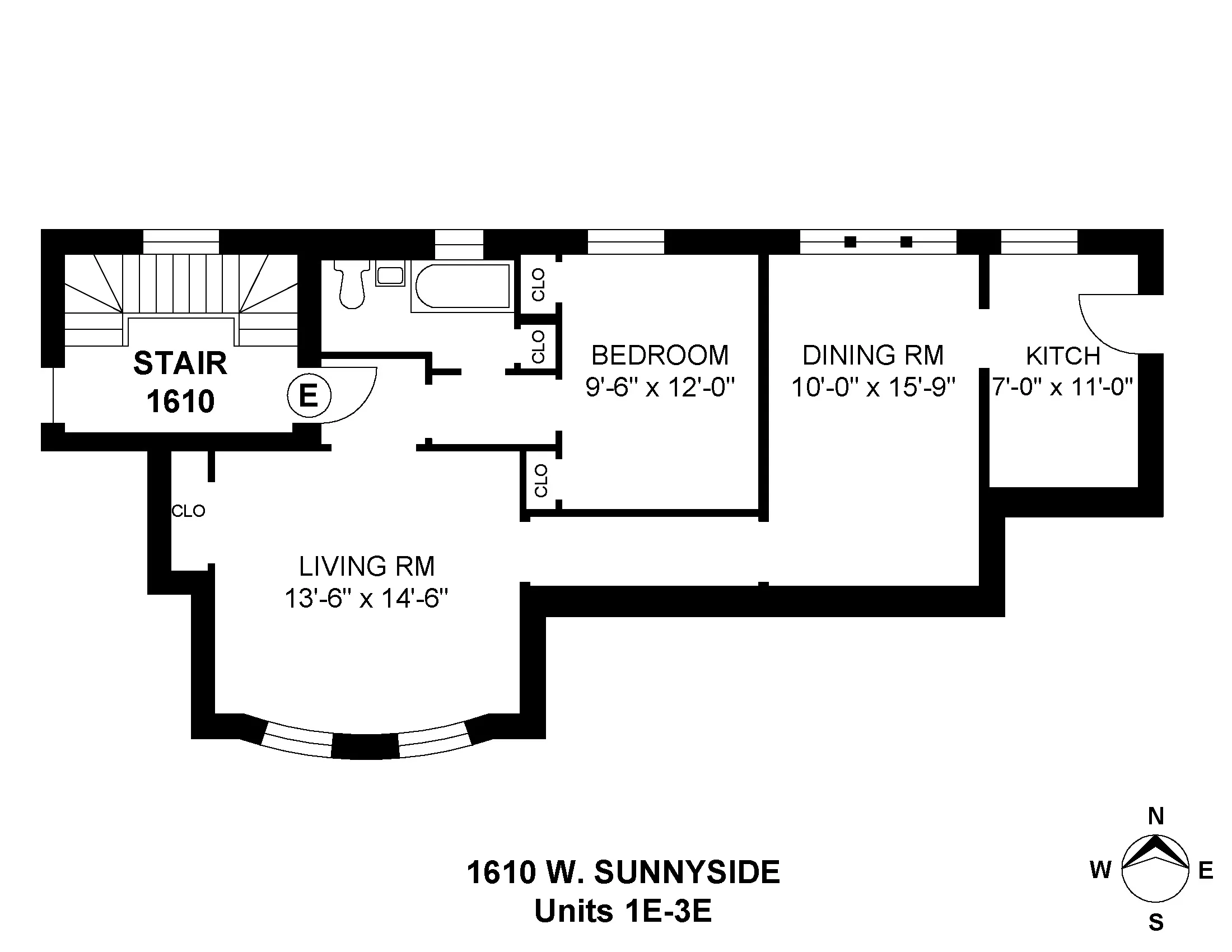 1610 W SUNNYSIDE AVE 60640-unit#3E-Chicago-IL