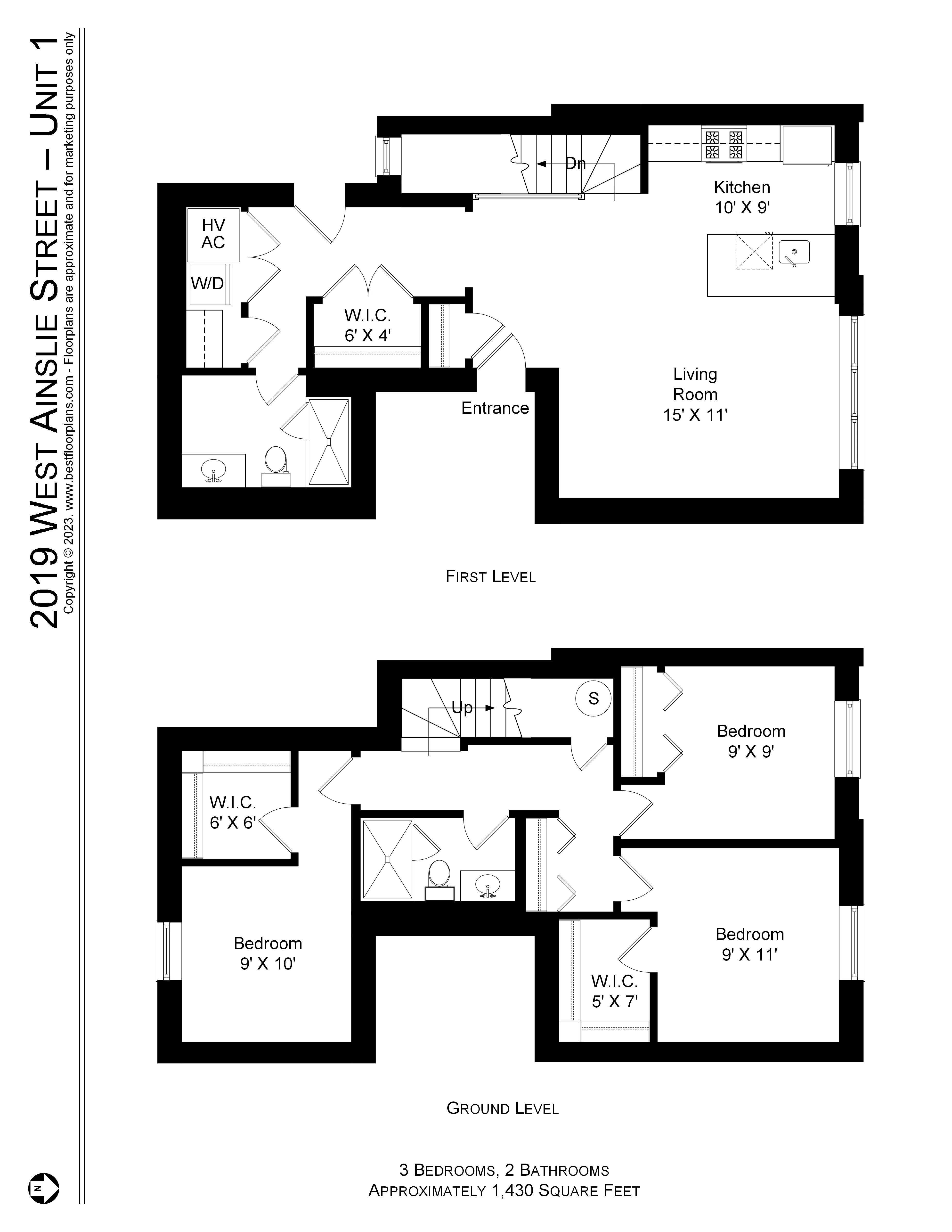 2019 W AINSLIE ST 60625-unit#1-Chicago-IL