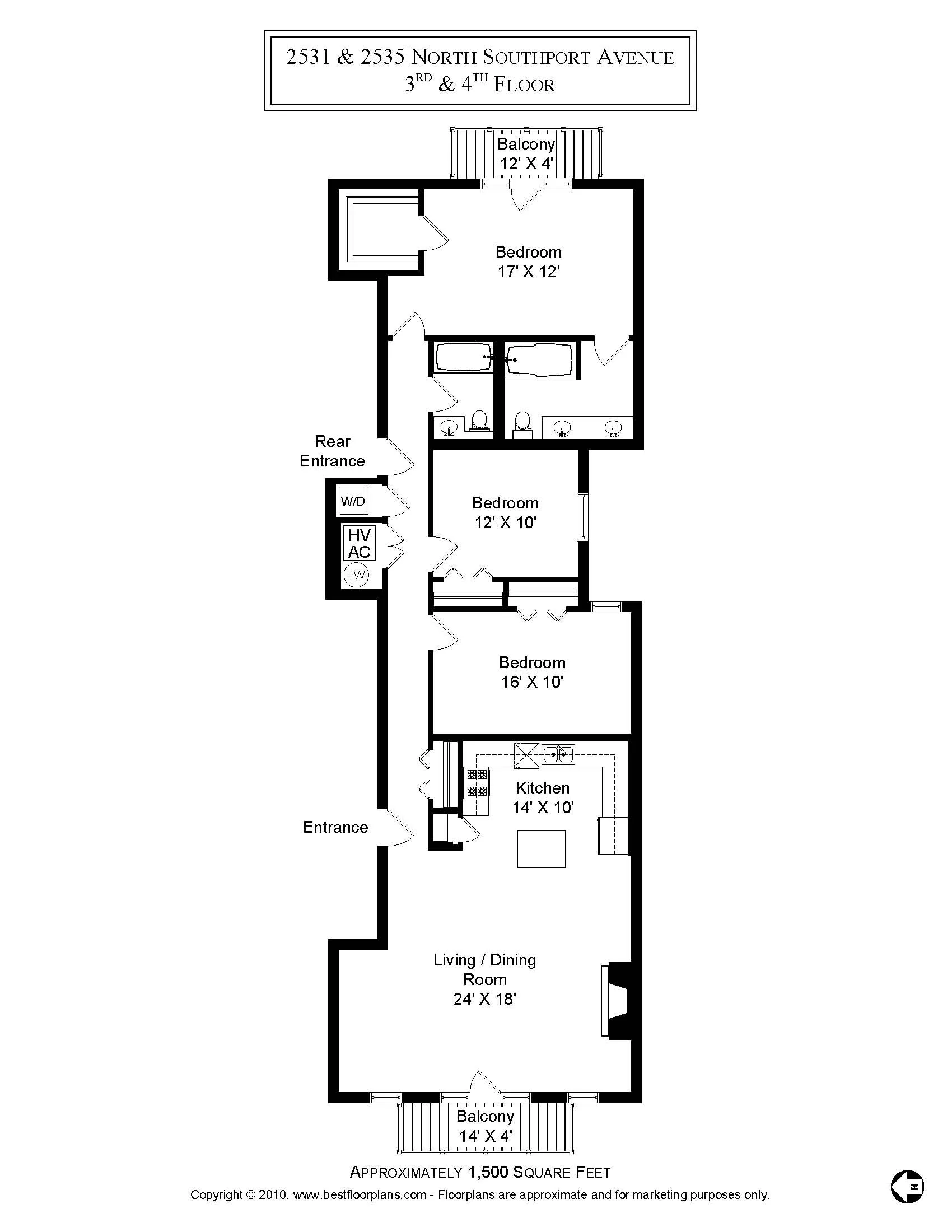 2535 N SOUTHPORT AVE 60614-unit#4S-Chicago-IL