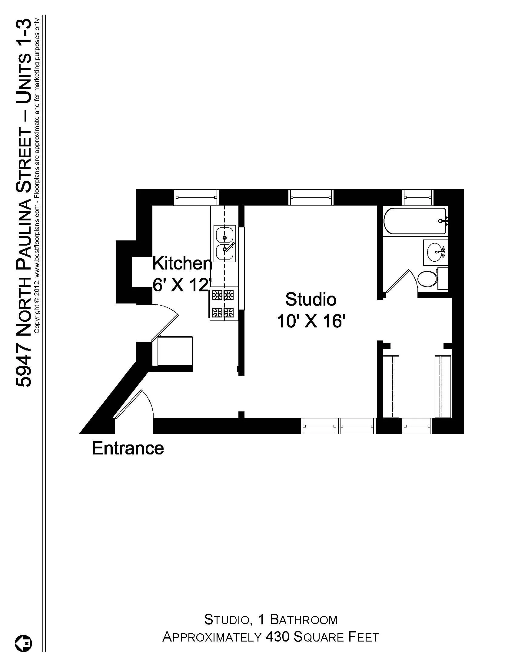 5947 N PAULINA ST 60660-unit#2-Chicago-IL