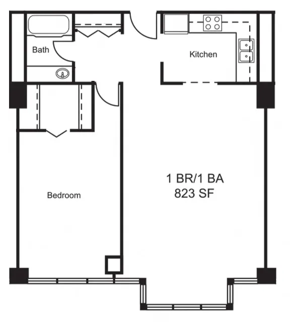 1749 N WELLS ST 60614-K Square Apartments-unit#2209-Chicago-IL