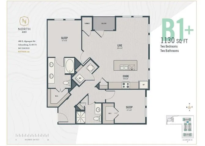 670 E Algonquin Rd, ,  60173, USA 60173-Schaumburg-IL